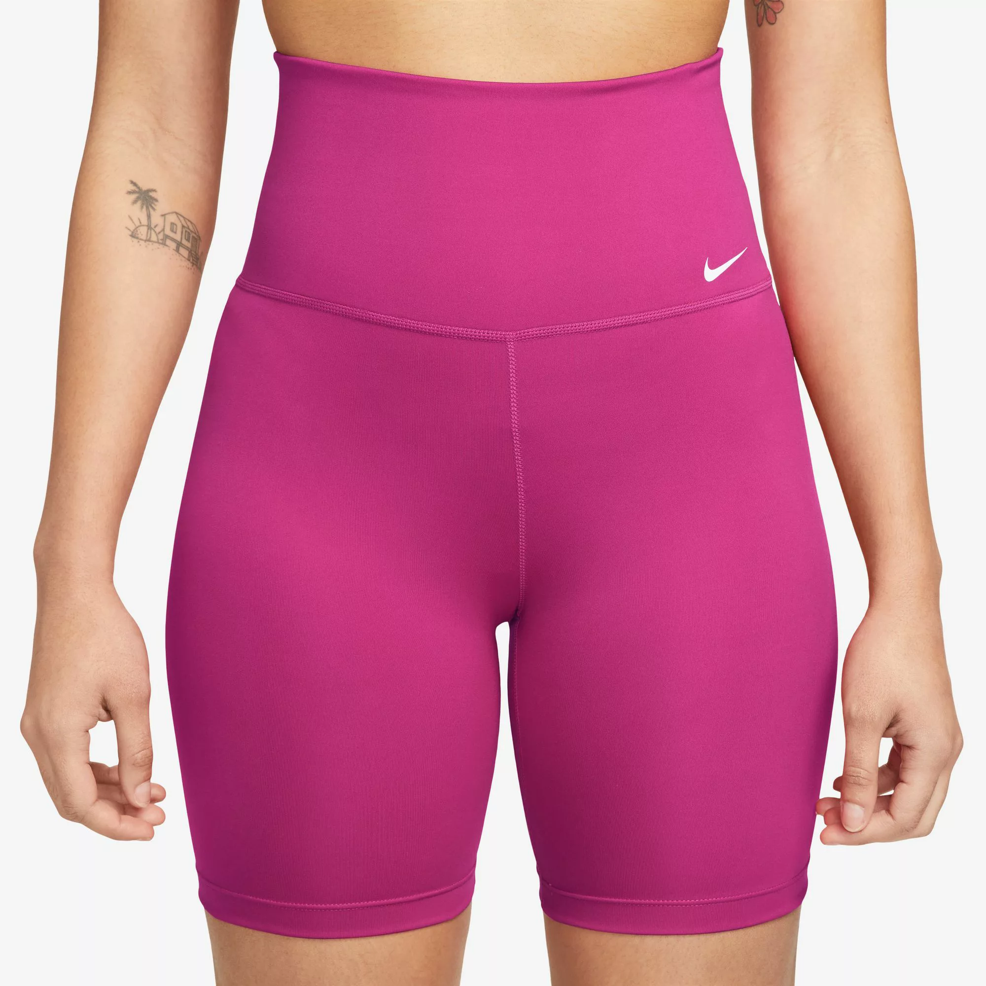 Nike Trainingstights "DRI-FIT ONE WOMENS HIGH-WAISTED BIKER SHORTS" günstig online kaufen