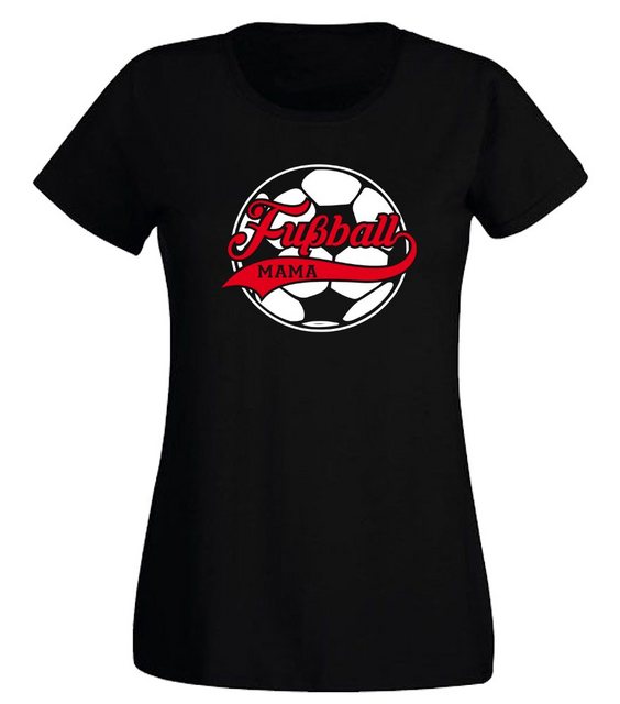 G-graphics T-Shirt Damen T-Shirt - Fußball Mama Slim-fit-Shirt, mit Frontpr günstig online kaufen