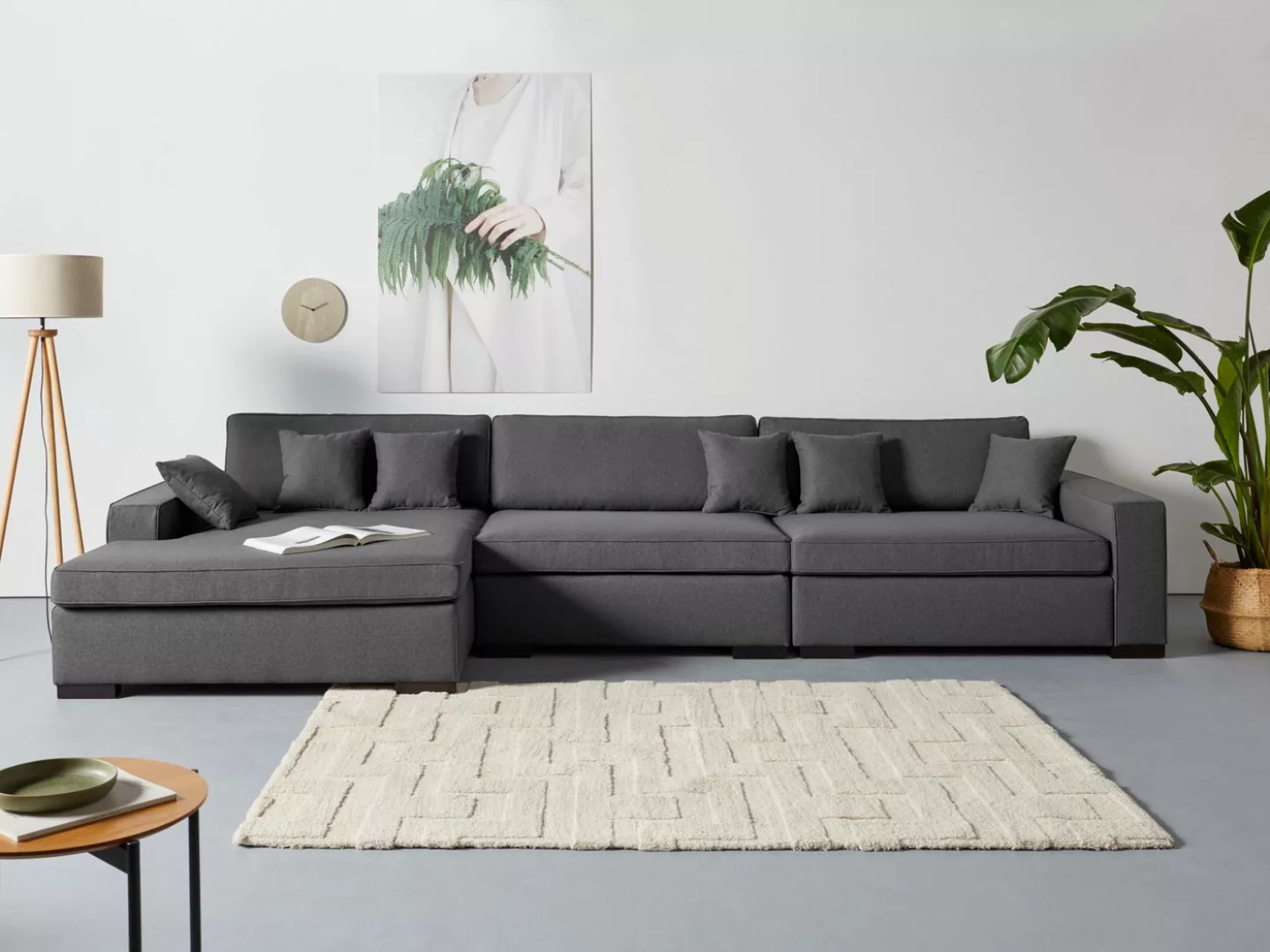 Guido Maria Kretschmer Home&Living Sofa-Eckelement Skara XXL L-Form, Lounge günstig online kaufen