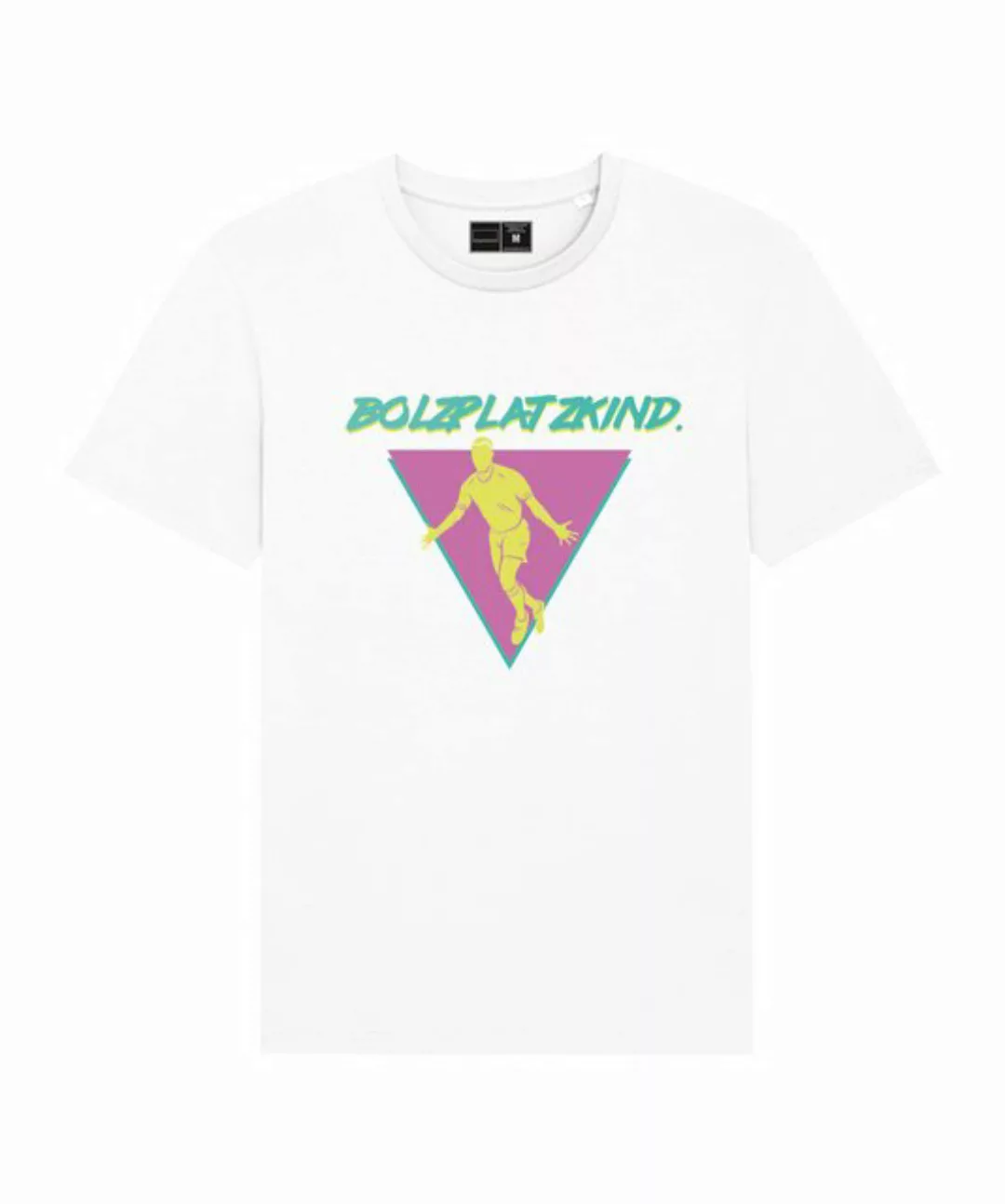 Bolzplatzkind T-Shirt Bolzplatzkind "80er Jahre" Straddle T-Shirt Baumwolle günstig online kaufen