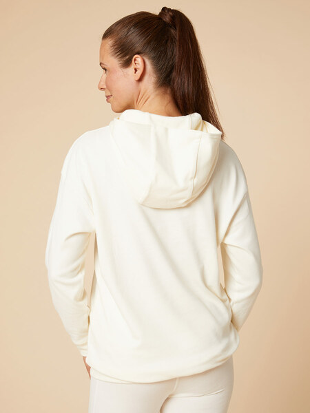 Sweatshirt Hoodie "Parvati" Aus Biobaumwolle Mit Stickerei-applikation günstig online kaufen