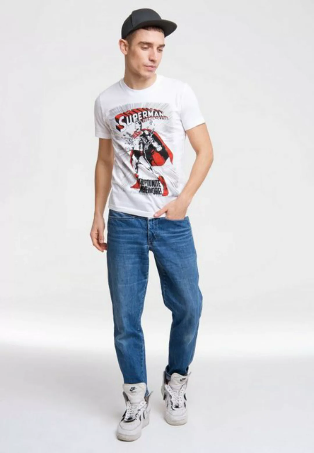 LOGOSHIRT T-Shirt SUPERMAN KRYPTONITE mit coolem Frontdruck günstig online kaufen