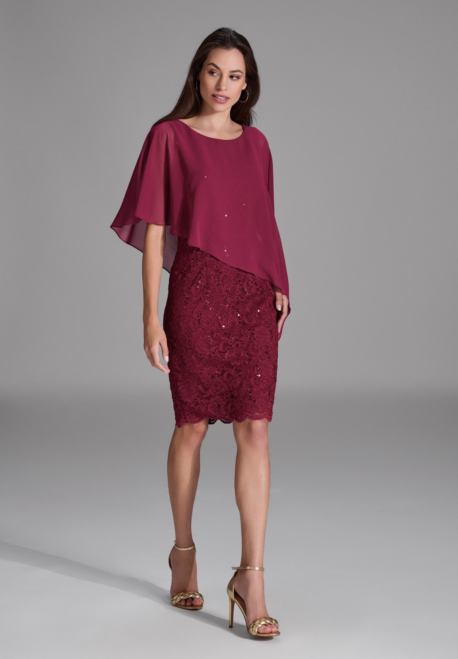 SWING Cocktailkleid Figurbetonte Passform günstig online kaufen