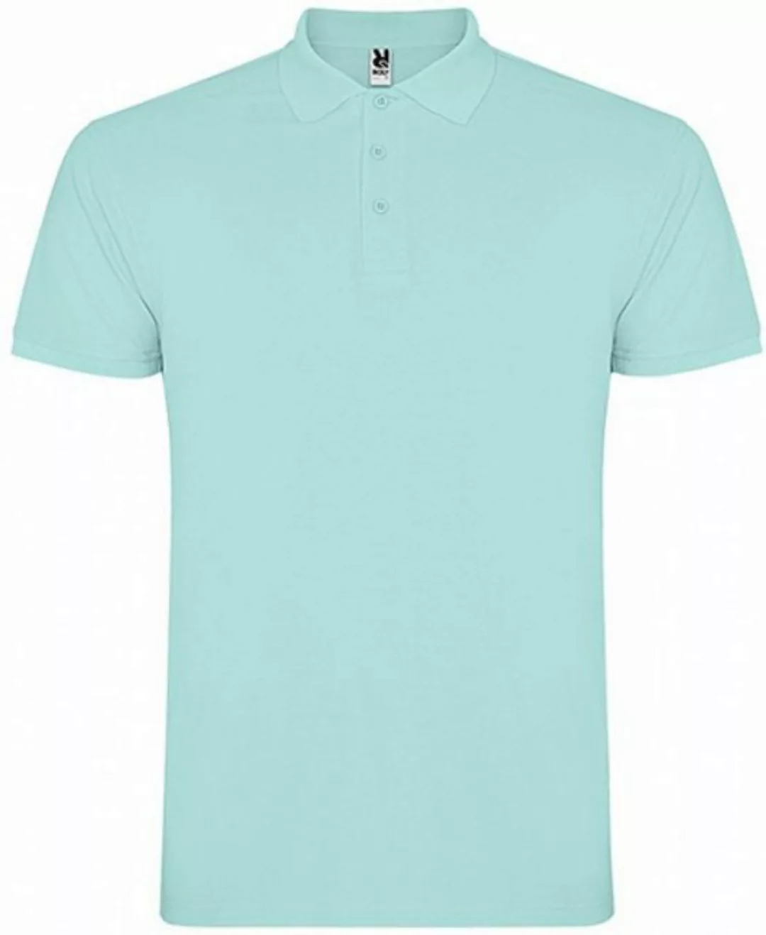 Roly Poloshirt Herren Star Poloshirt, Piqué günstig online kaufen