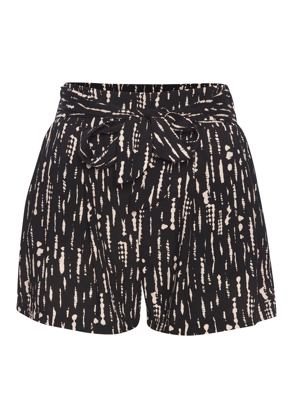 s.Oliver Webshorts, mit Alloverprint und Bindegürtel, kurze Hose, lockere P günstig online kaufen