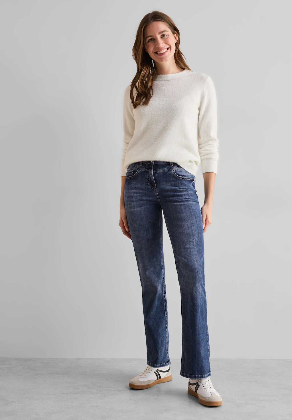 Cecil Bootcut-Jeans, High Waist günstig online kaufen