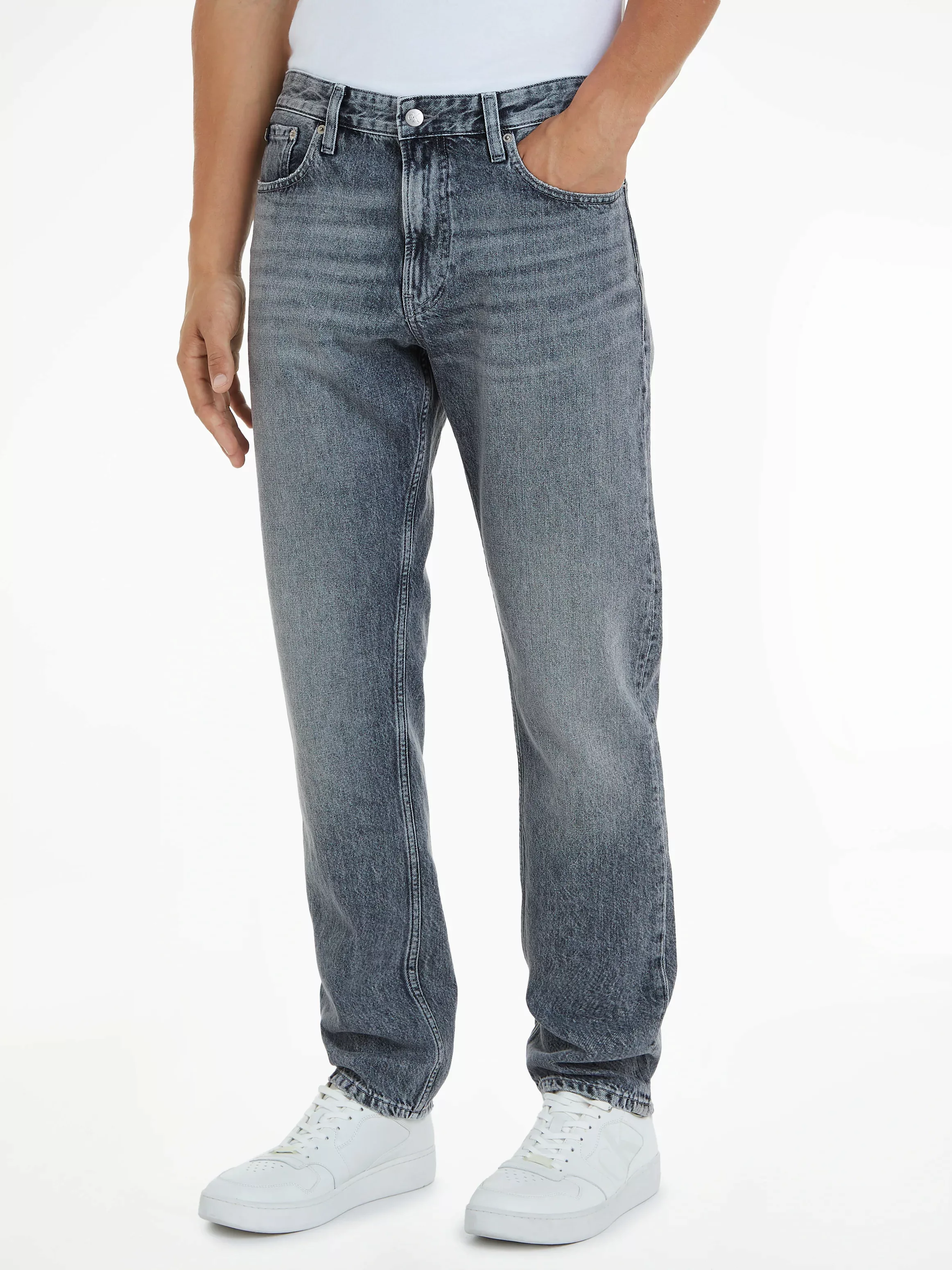 Calvin Klein Jeans Straight-Jeans AUTHENTIC STRAIGHT im 5-Pocket-Style günstig online kaufen