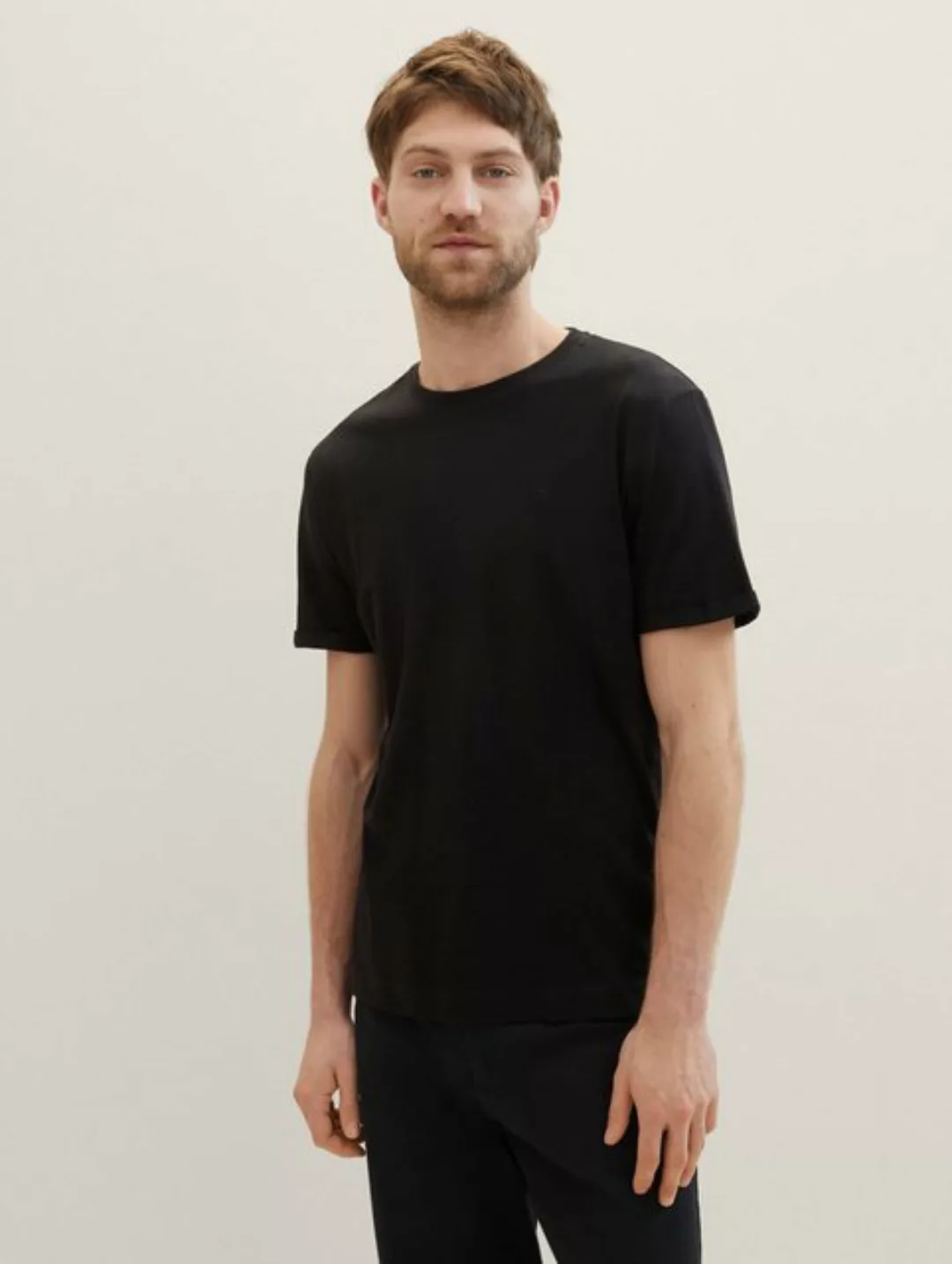 TOM TAILOR T-Shirt T-Shirts im Dreierpack (im Dreierpack) günstig online kaufen