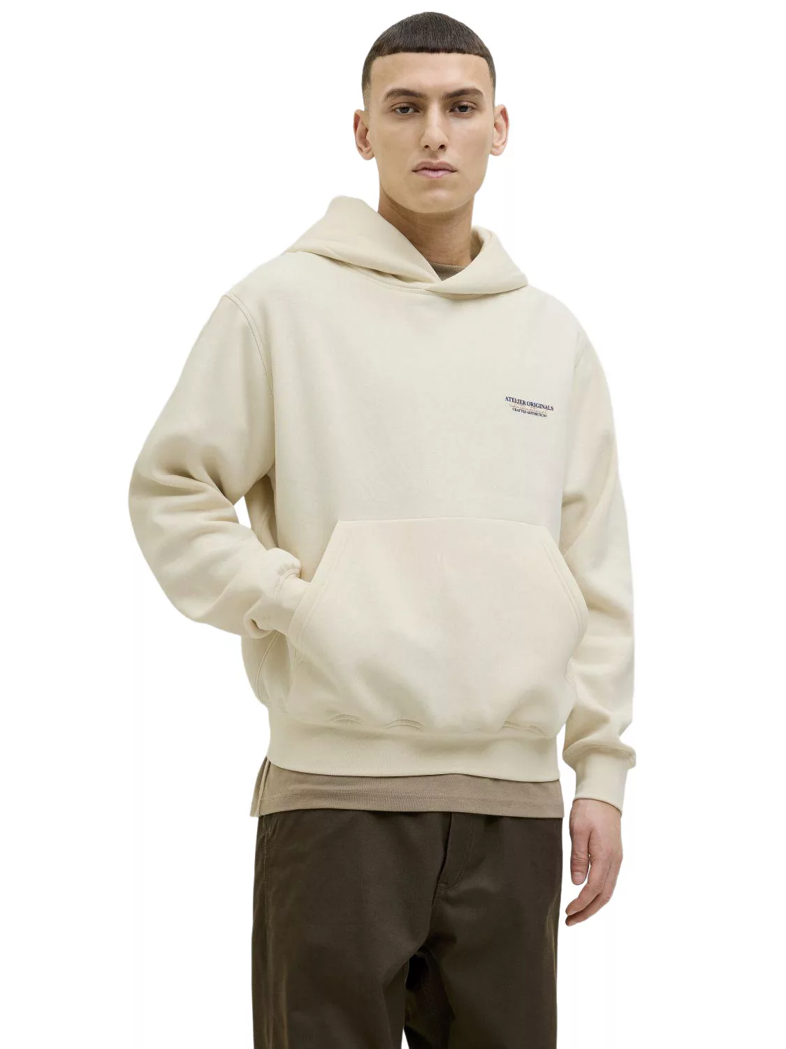Jack & Jones Herren Hoodie Kapuzenpullover JORISLINGTON BACK SWEAT HOOD- Re günstig online kaufen