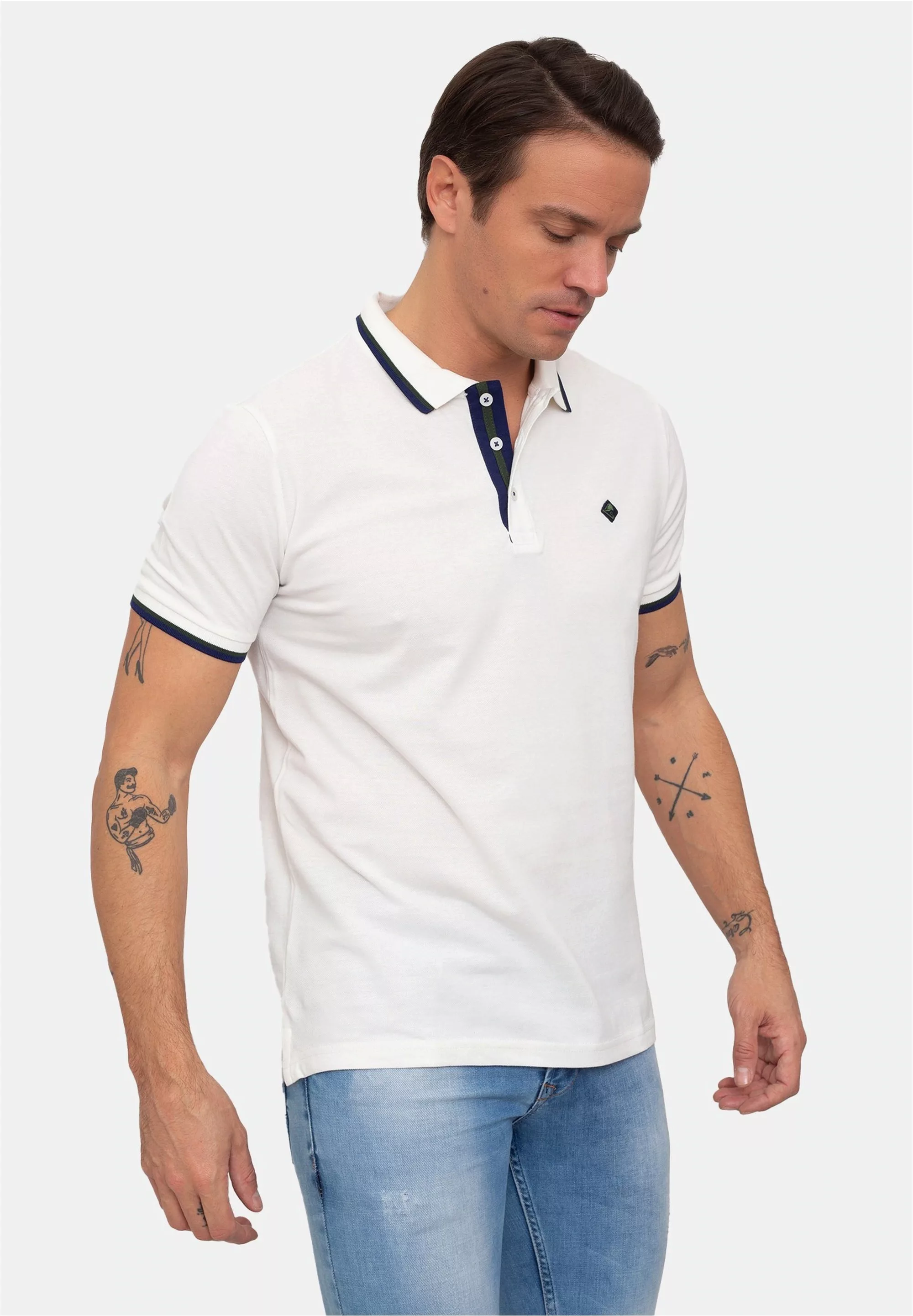 SIR RAYMOND TAILOR Poloshirt, mit klassischem Kragen und kurzer Knopfleiste günstig online kaufen