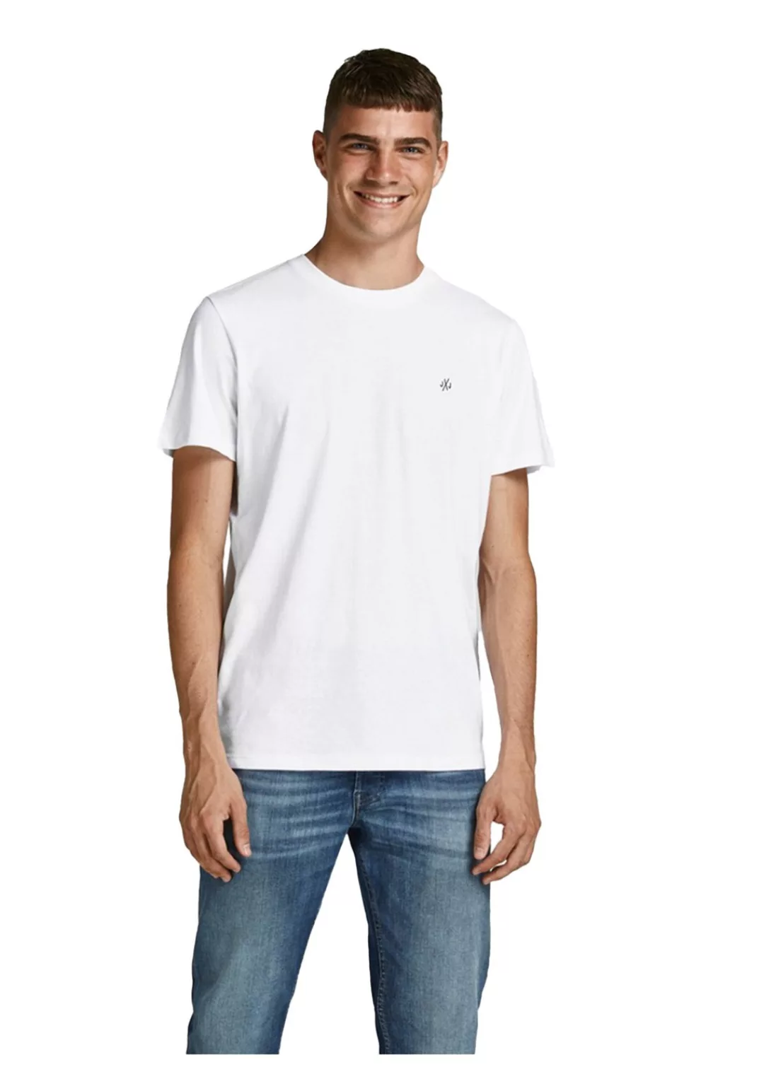 Jack & Jones T-Shirt JORJXJ 5er PACK (1-tlg) aus Baumwolle günstig online kaufen