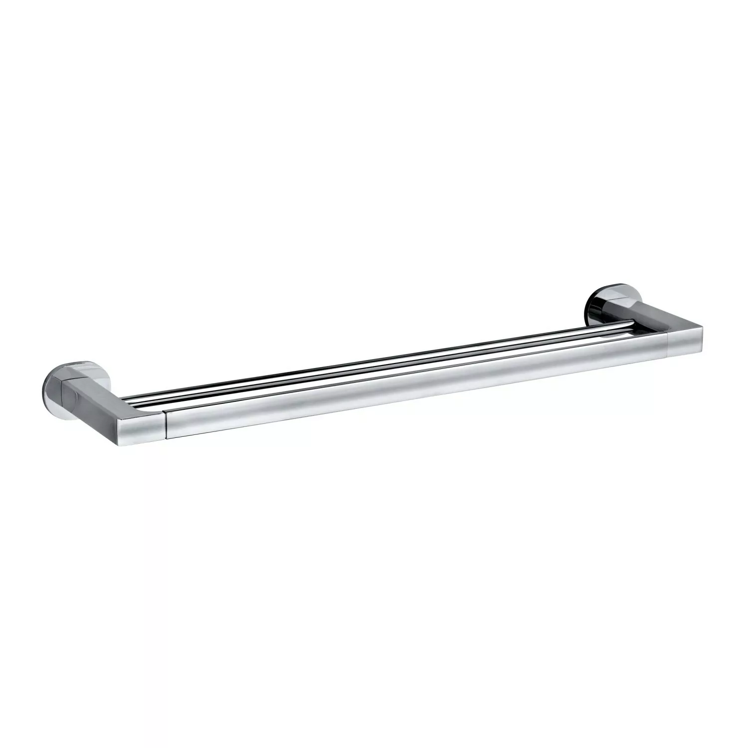 Wenko Badetuchstange Duo Maribor UV-Loc® 60 cm Silber Glänzend günstig online kaufen