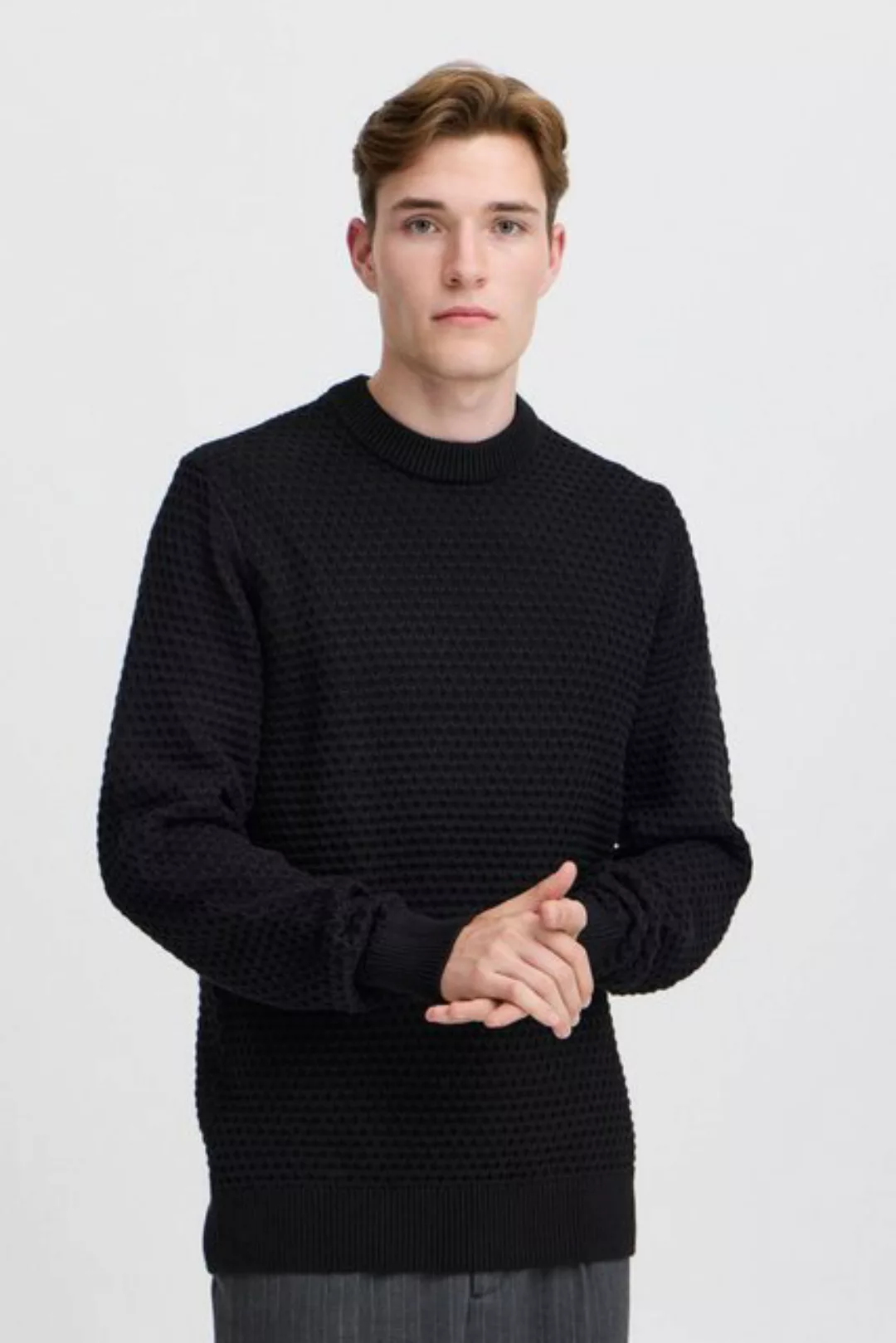 Casual Friday Strickpullover CFKARL structured crew neck knit modischer Pul günstig online kaufen