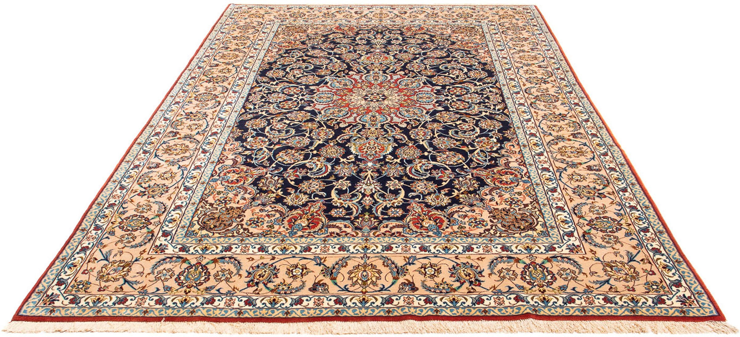 morgenland Orientteppich »Perser - Isfahan - Premium - 300 x 200 cm - dunke günstig online kaufen