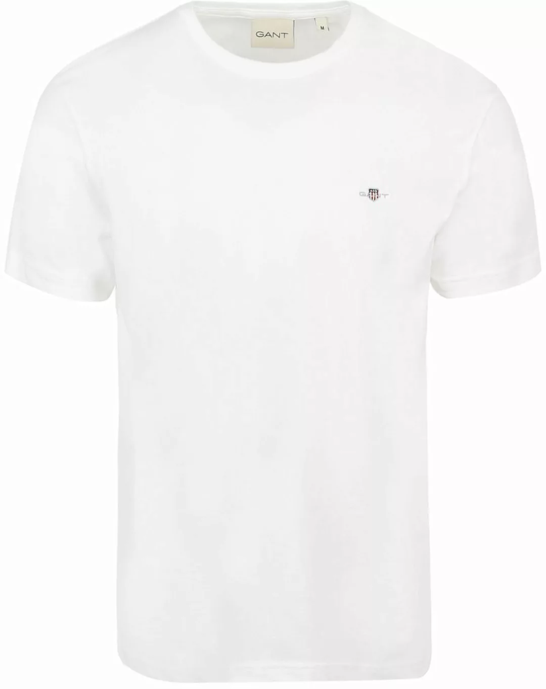 Gant T-Shirt "SLIM SHIELD SS T-SHIRT", mit Logostickerei auf der Brust günstig online kaufen