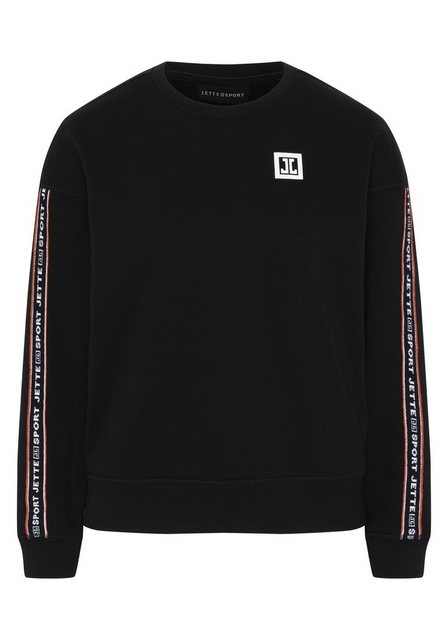 JETTE SPORT Sweatshirt im Label-Design günstig online kaufen