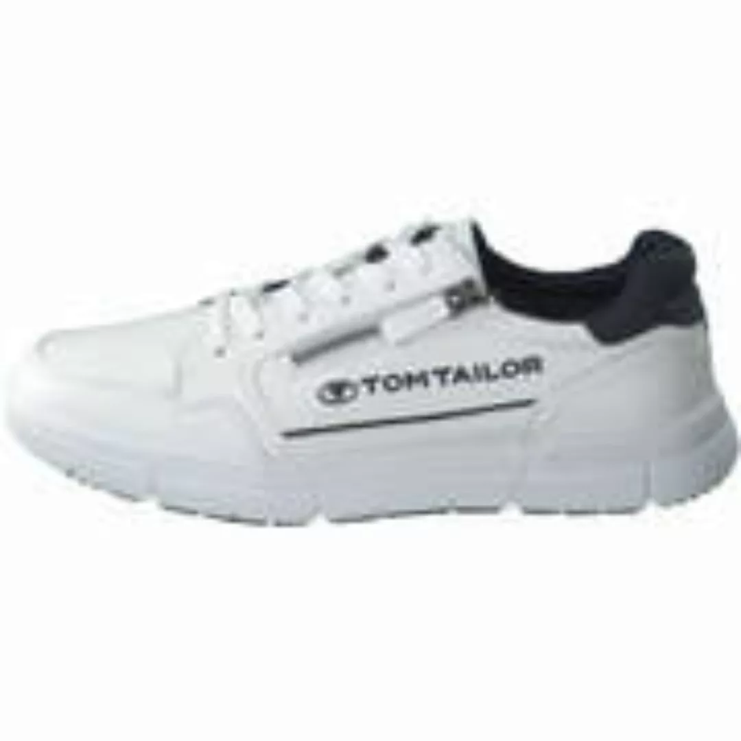 Tom Tailor Sneaker Herren weiß|weiß günstig online kaufen