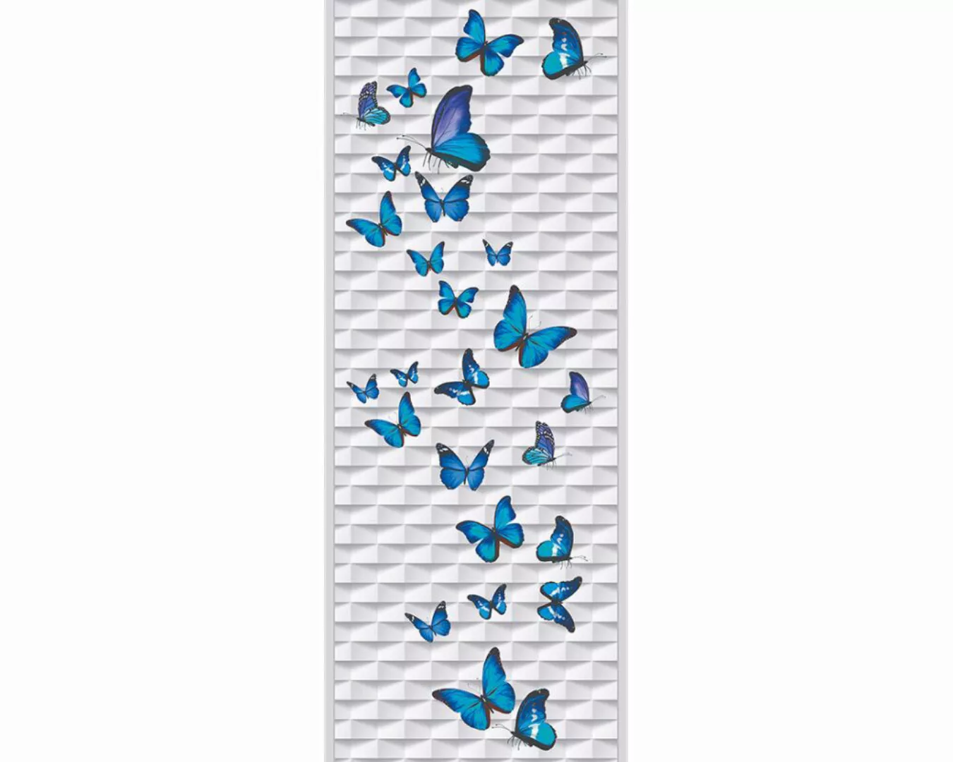 Dekopanel "Schmetterling" 1,00x2,50 m / selbstklebende Folie günstig online kaufen
