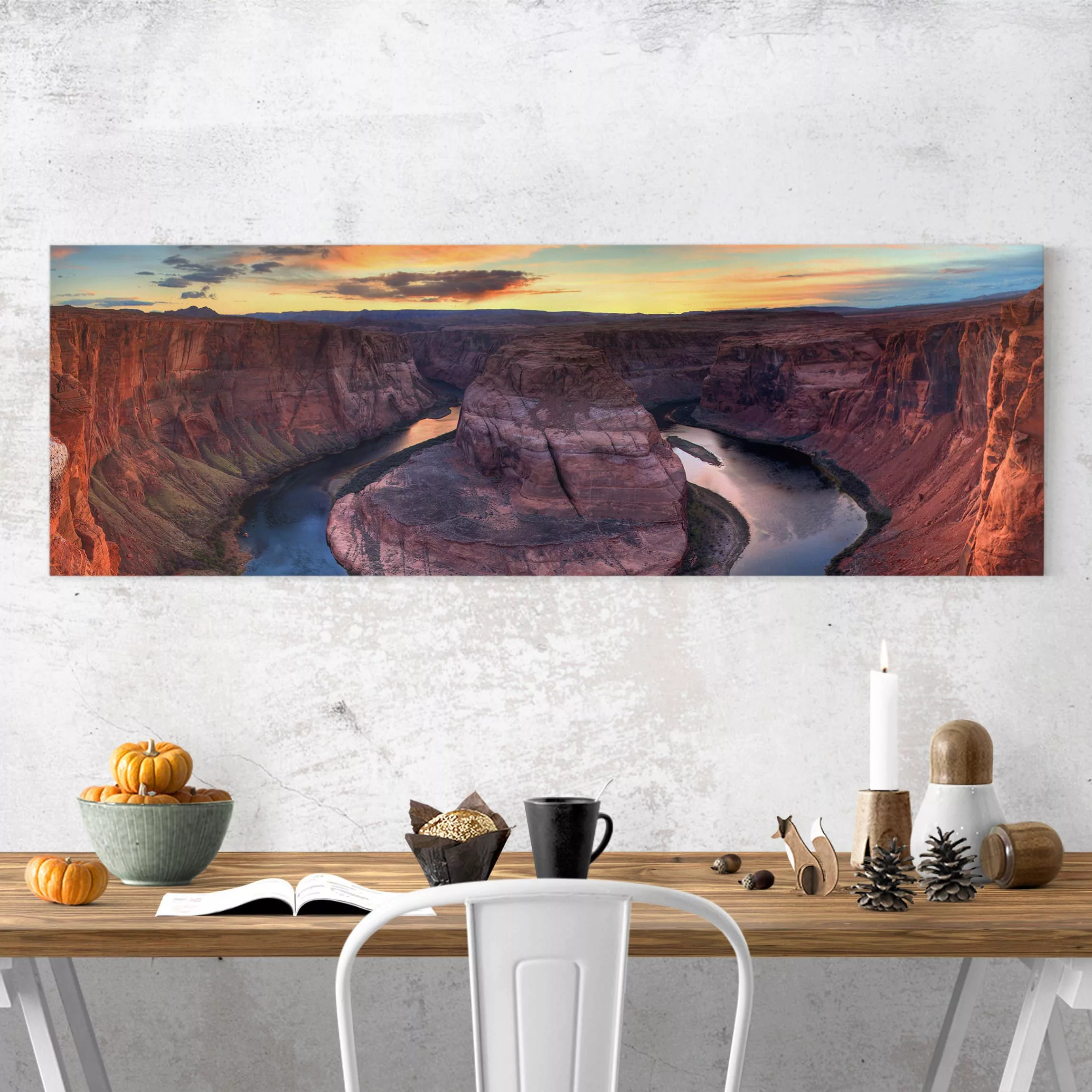 Leinwandbild Berg - Panorama Colorado River Glen Canyon günstig online kaufen