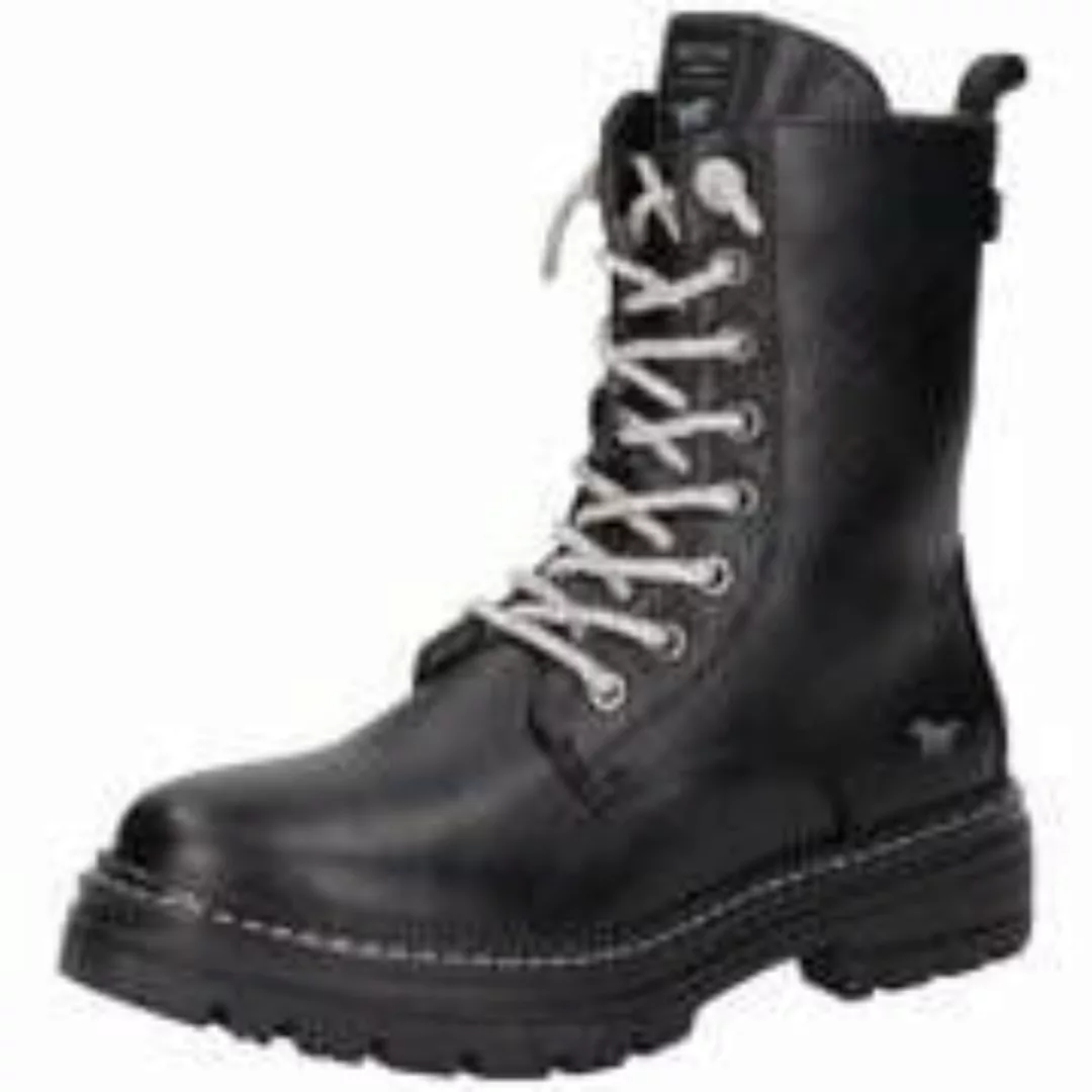 Mustang Schnürstiefelete Damen schwarz günstig online kaufen