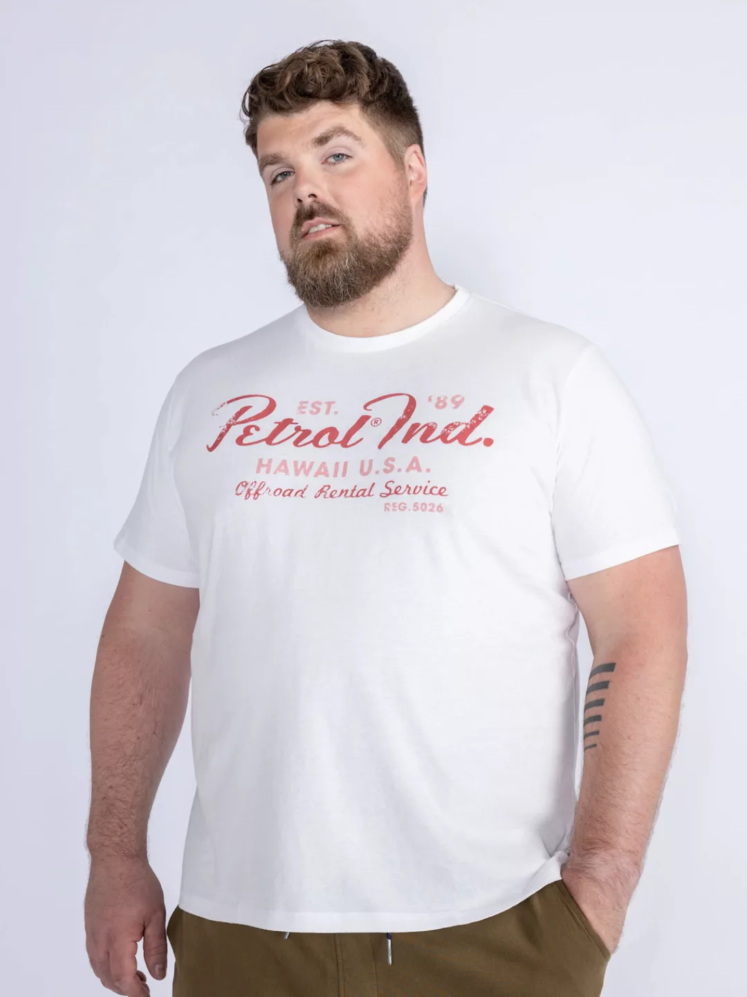 Petrol Industries T-Shirt Men T-Shirt SS Classic Print günstig online kaufen