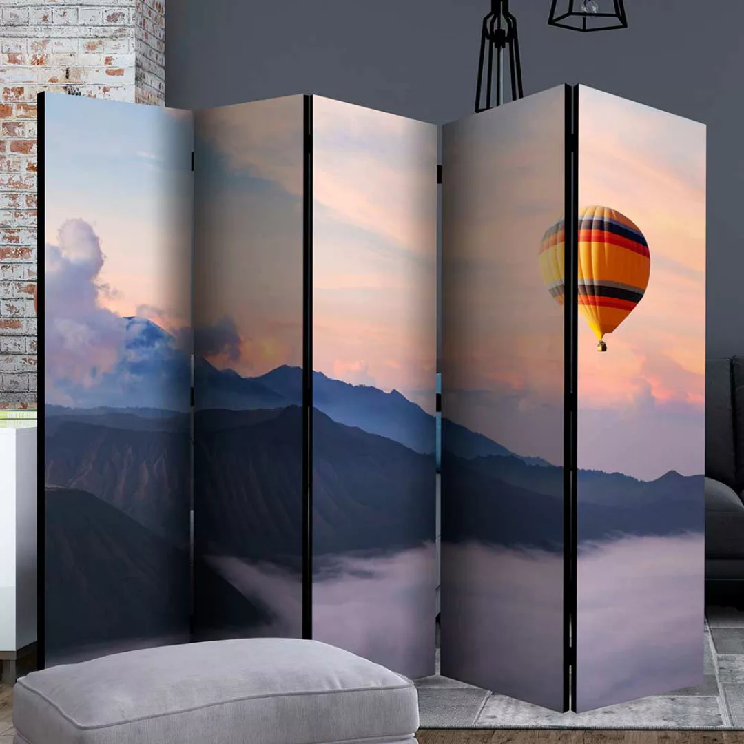 Paravent Panorama Motiv in Bunt 135 oder 225 cm Breite günstig online kaufen