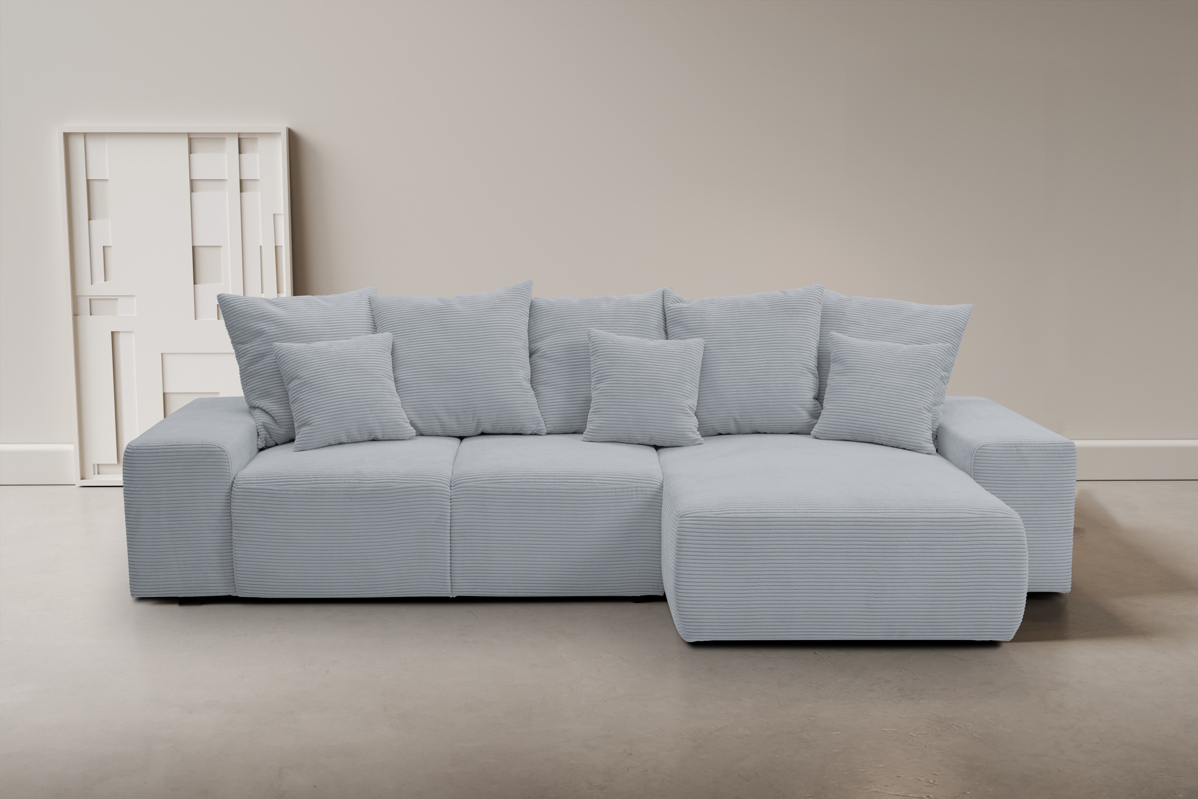 WERK2 Ecksofa »Riwa, modernes Sofa zum Kuscheln und Entspannen, Breite 300c günstig online kaufen