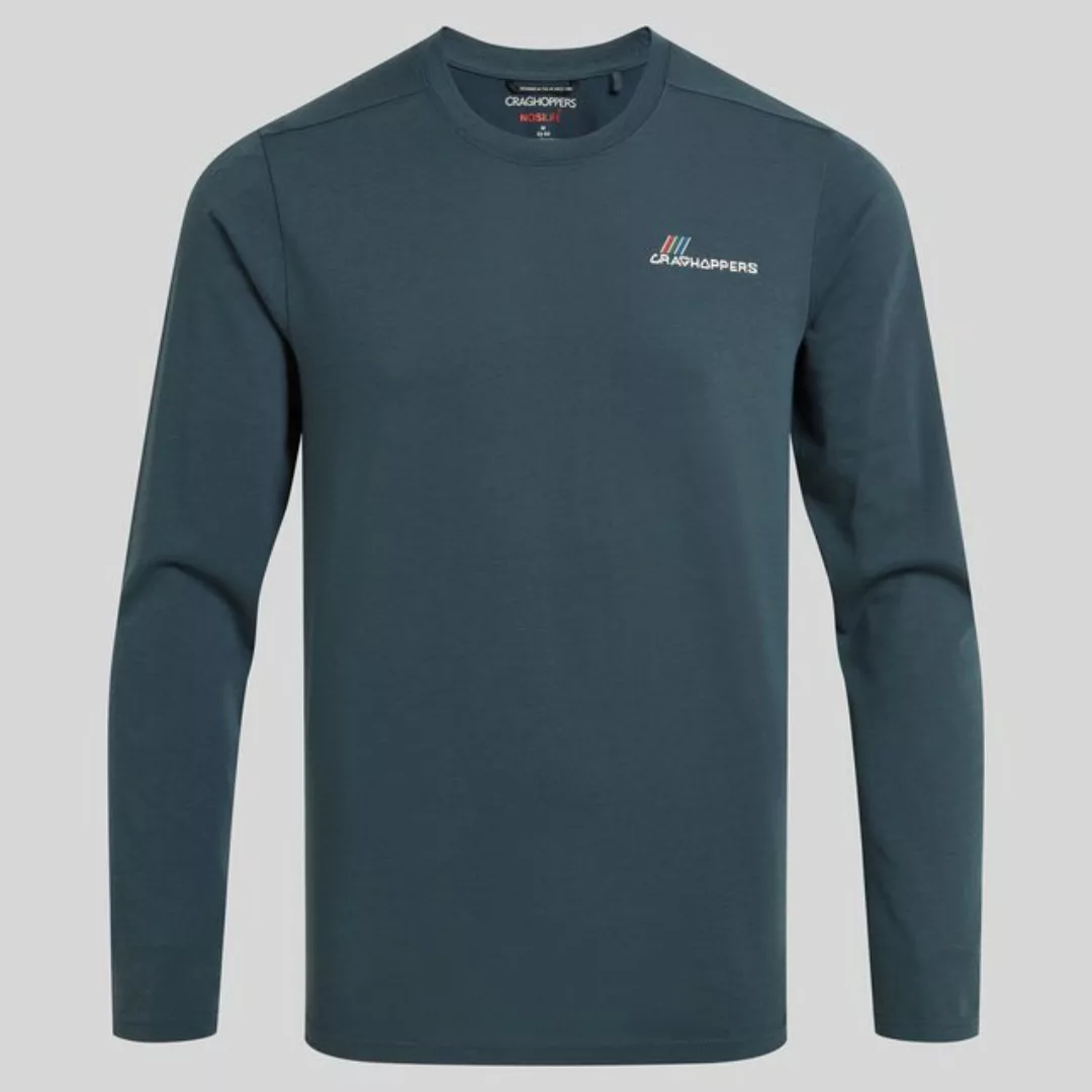 Craghoppers Langarmshirt Nosilife Abel Long Sleeved T-Shirt BLUE STONE günstig online kaufen