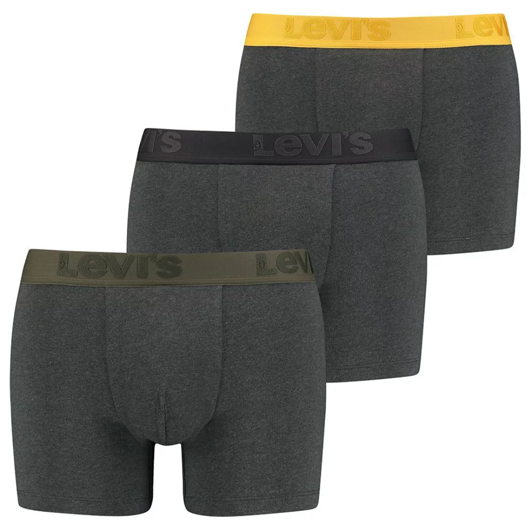 Levi´s ® Calm Camouflage Slip-boxer 2 Paare L Dark Grey Melange günstig online kaufen