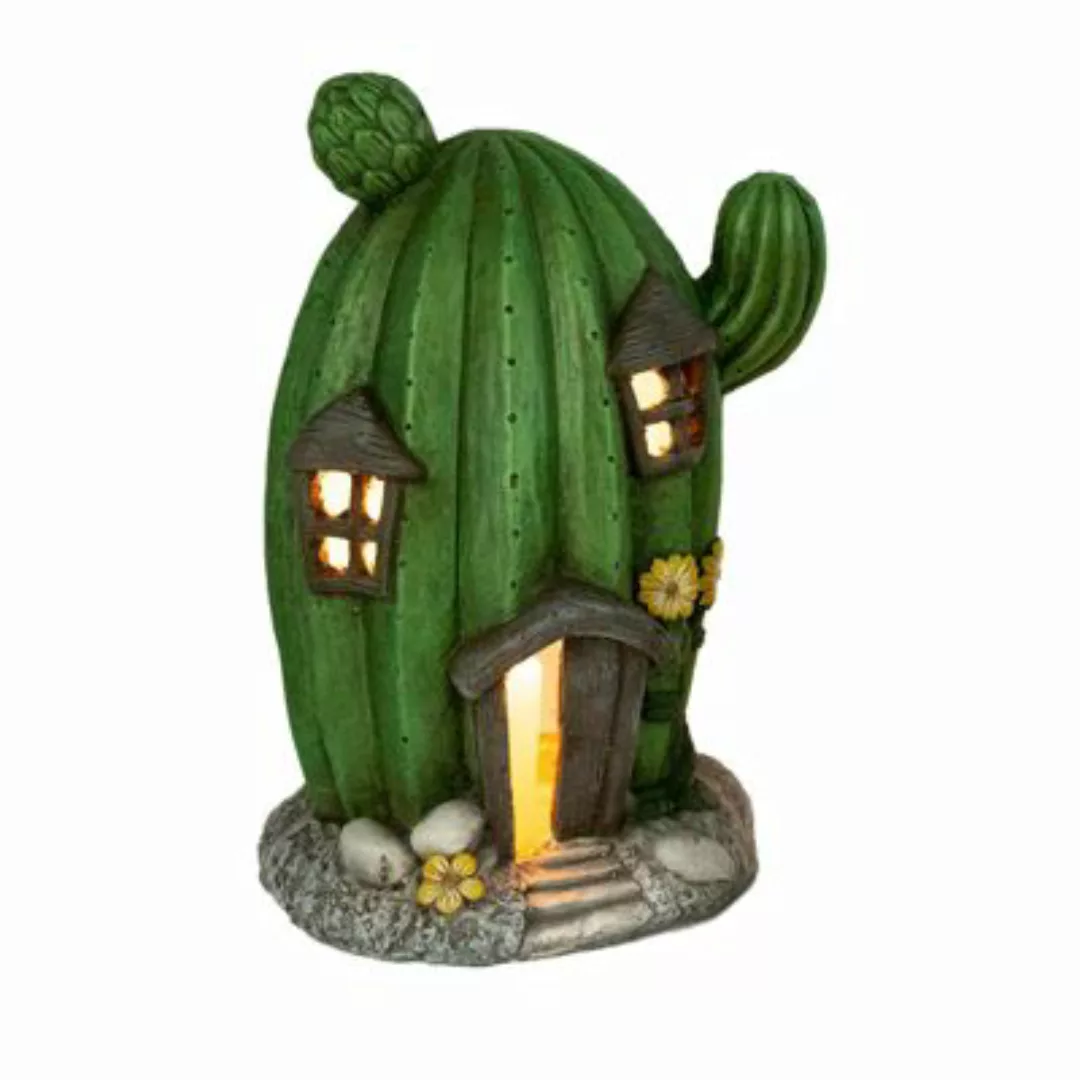 HTI-Living Keramik-Windlicht Kaktus grün günstig online kaufen