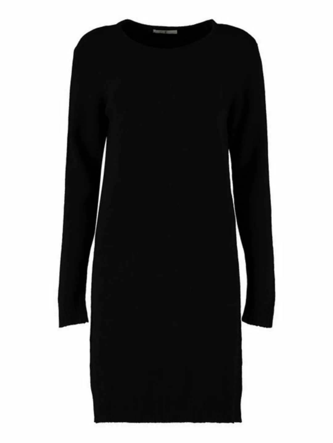 HaILY’S Shirtkleid Lockeres Langarm Strickkleid Long Shirt Dress (knielang) günstig online kaufen