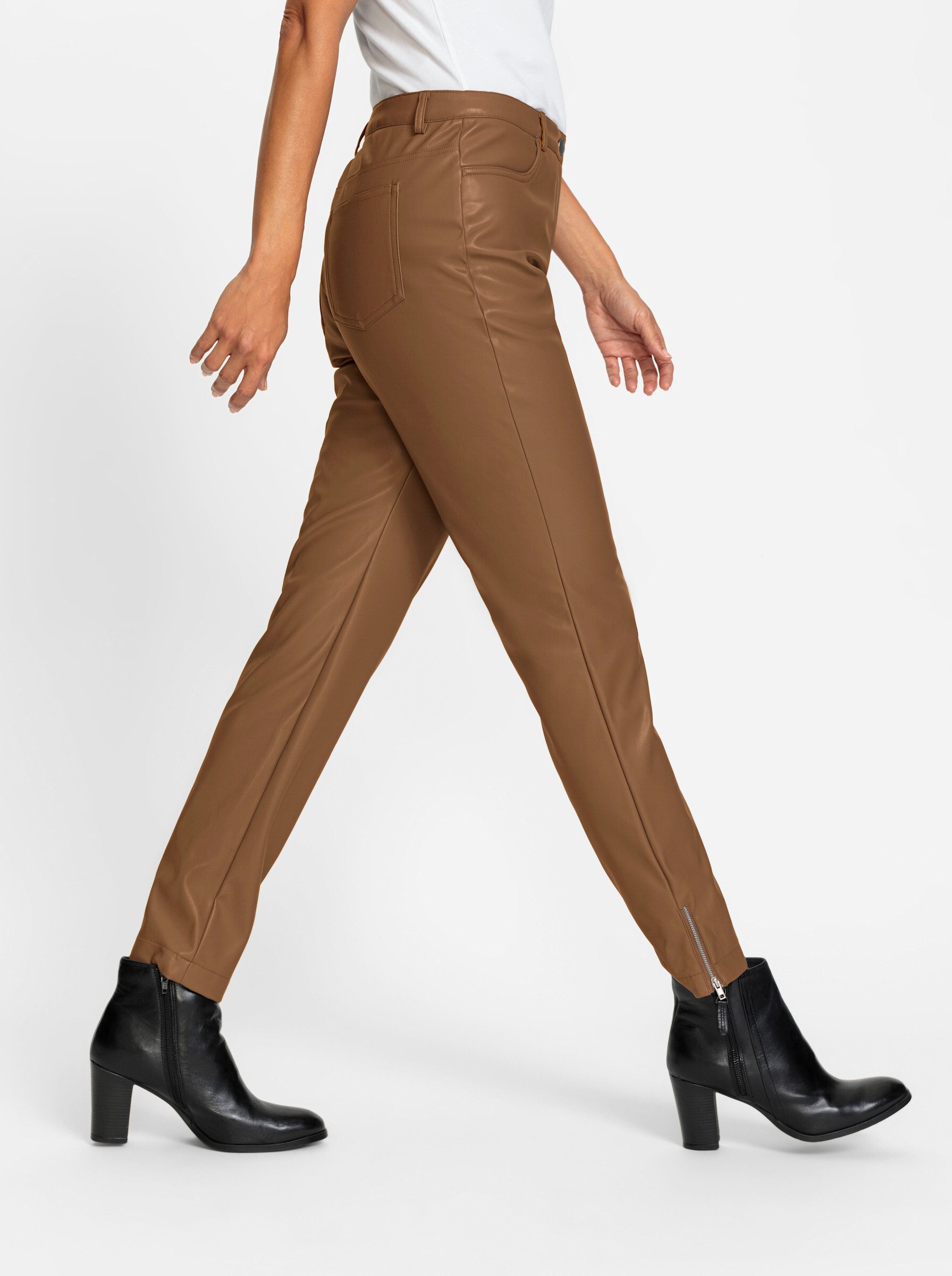 Witt Jerseyhose Lederimitathose Innenbeinlänge ca. 69 günstig online kaufen