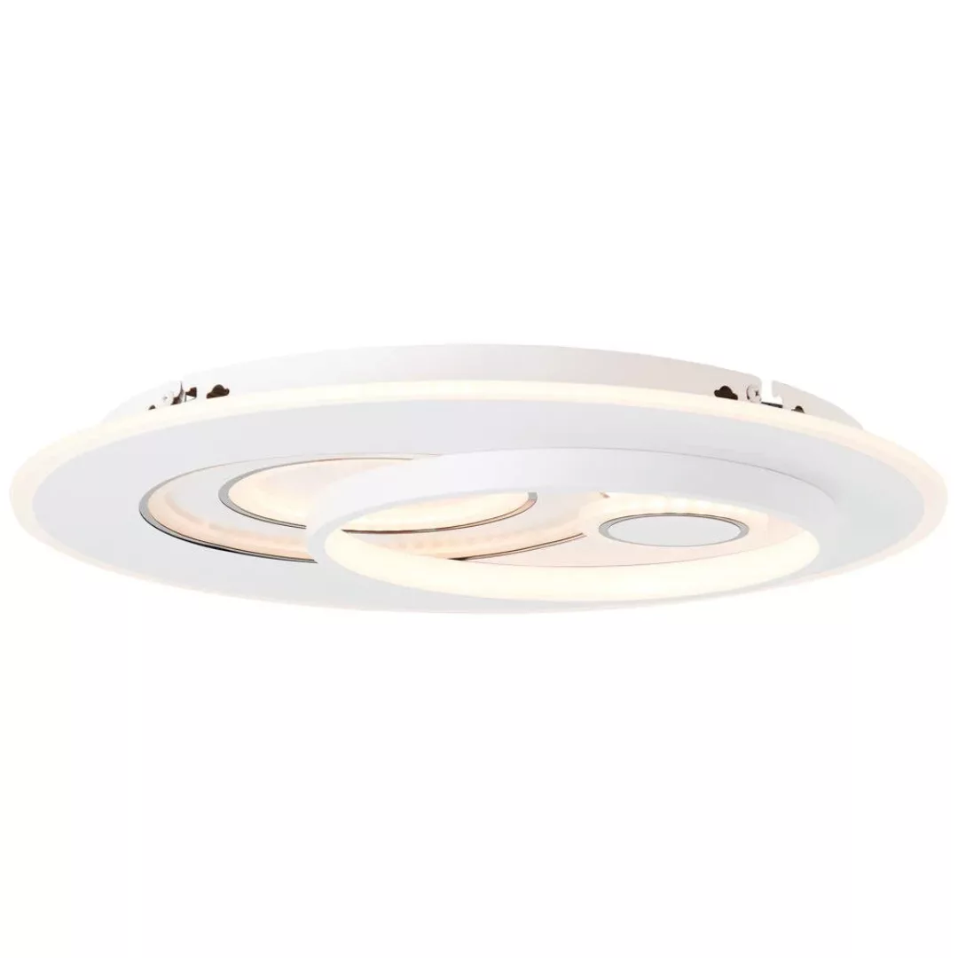LED Deckenleuchte Furtado in Weiß und Schwarz 5x 9,4W 6400lm günstig online kaufen