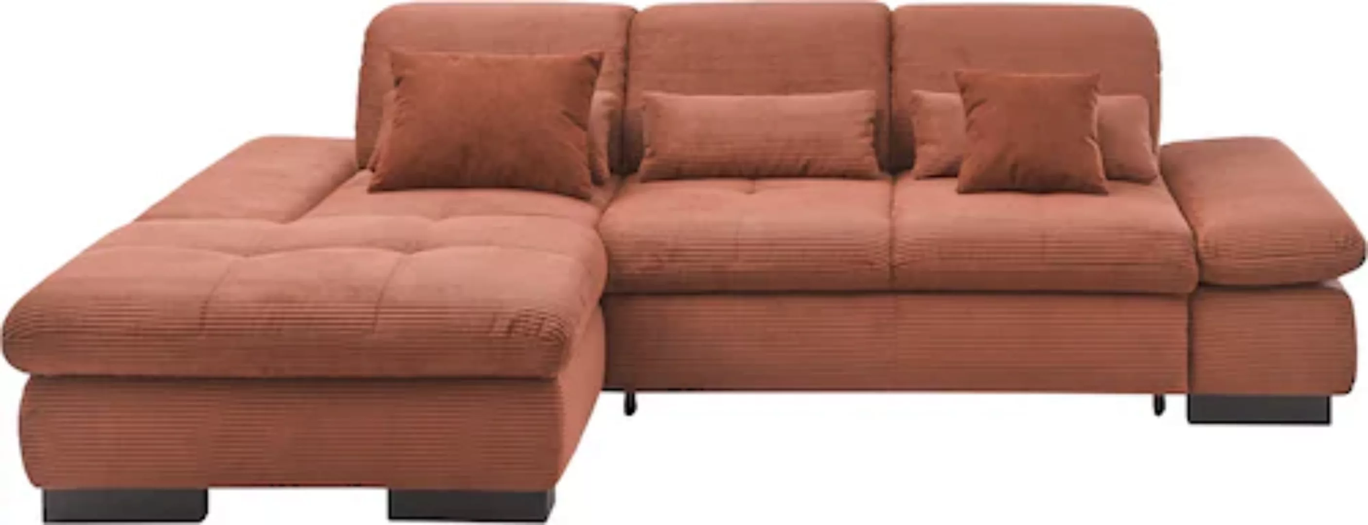 set one by Musterring Ecksofa "SO4100 V", mit verstellbaren Kopfteilen, wah günstig online kaufen