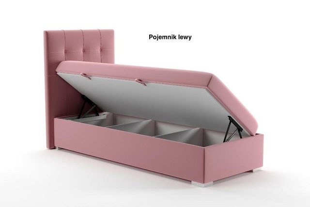 JVmoebel Bett Luxus Boxspring Bett Betten Polster Funktion Bettkasten 90x20 günstig online kaufen