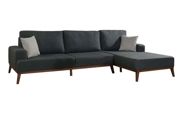 JVmoebel Ecksofa, Ecksofa L-Form Garnitur Textil Sitz Wohnzimmer Polstermöb günstig online kaufen