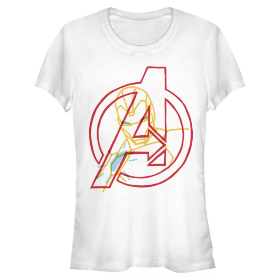 Marvel - Gruppe IronMan Avengers - Frauen T-Shirt günstig online kaufen