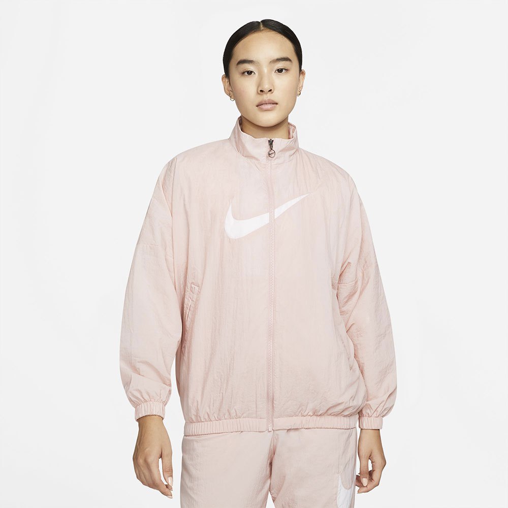 Nike Sportswear Essential Woven Jacke XS Pink Oxford / White günstig online kaufen