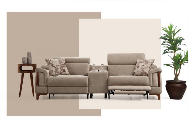 Xlmoebel Sofa Neues Designer Polstermöbel-Set für das Wohnzimmer - Moderne, günstig online kaufen