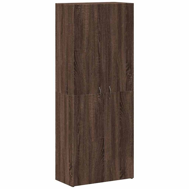 vidaXL Aktenschrank Aktenschrank Braun Eichen-Optik 60x32x153 cm Holzwerkst günstig online kaufen