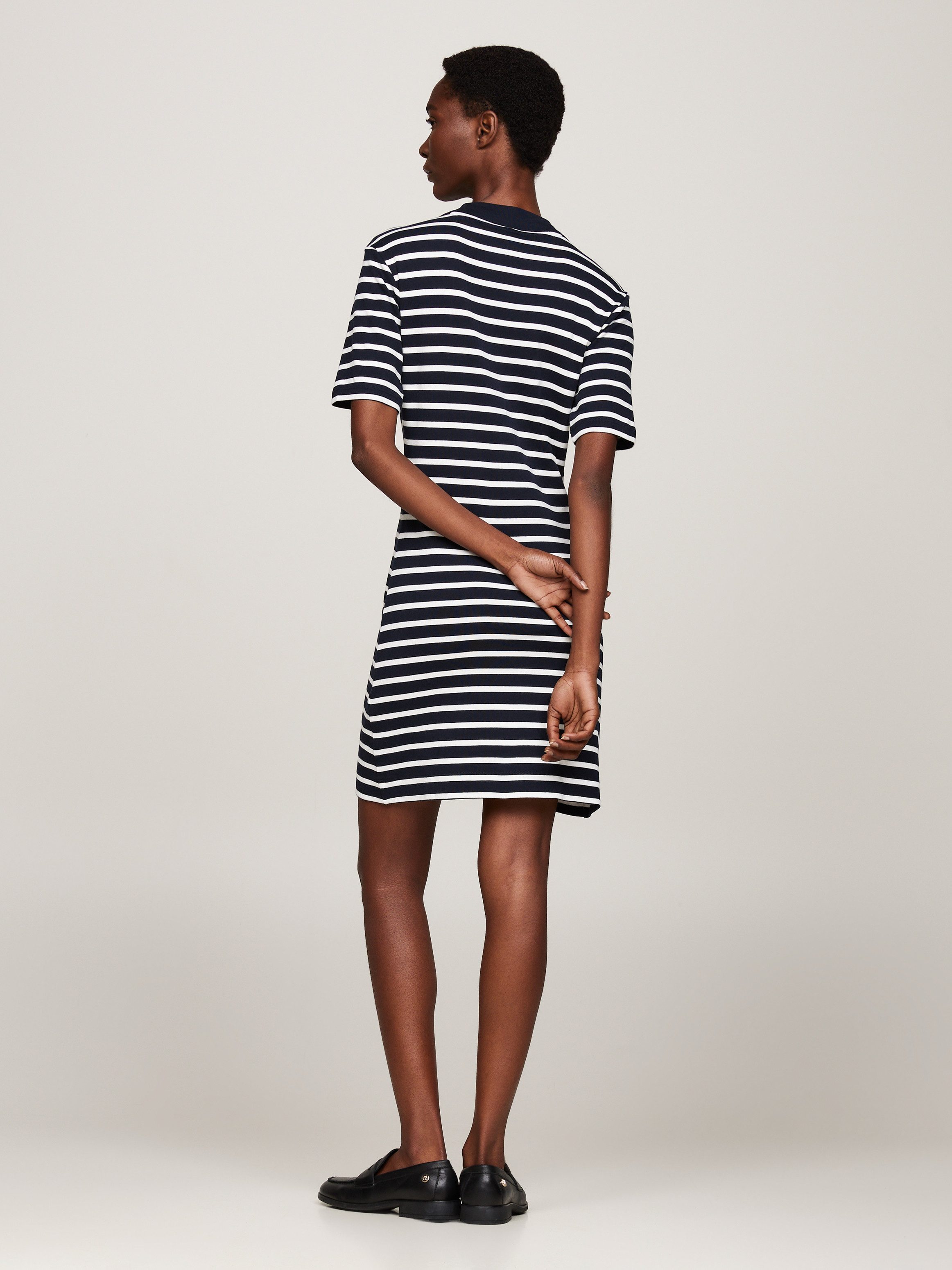 Tommy Hilfiger Shirtkleid SLIM CODY MOCK-NK günstig online kaufen