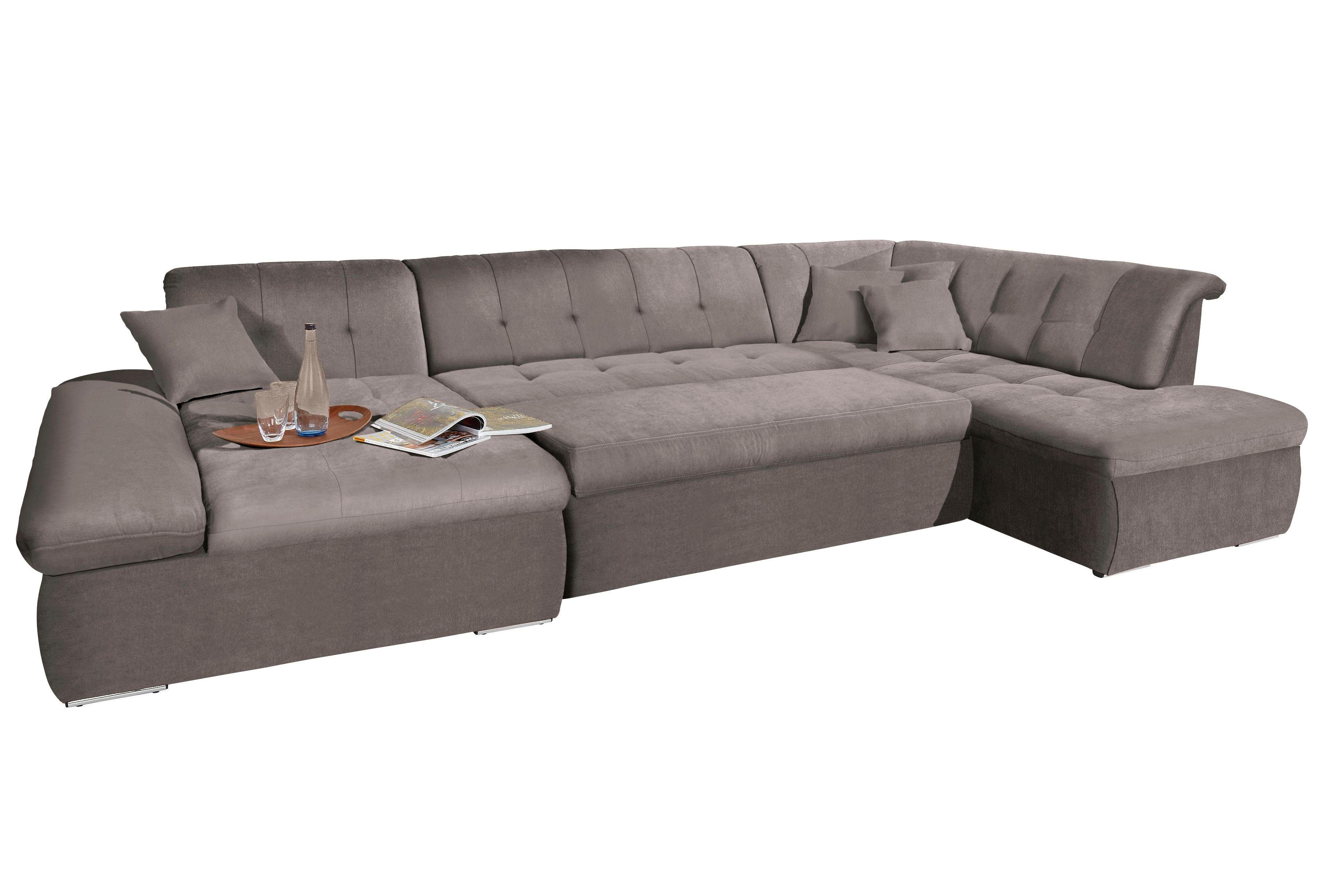 DOMO collection Wohnlandschaft "NMoric im XXL-Format, B/T/H: 353/216/80 cm, günstig online kaufen
