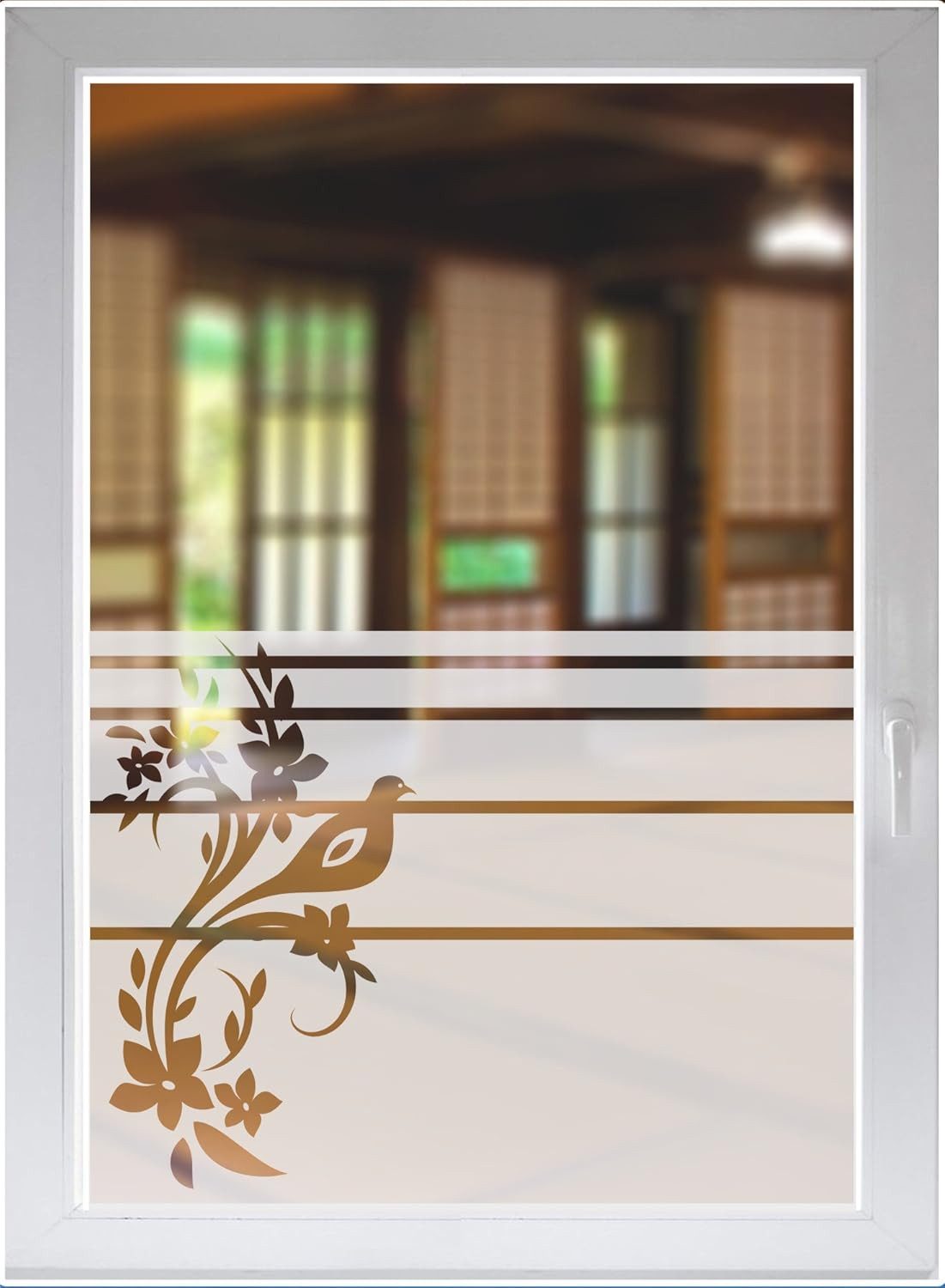 INDIGOS UG Fensterfolie FloraDekor Satin – günstig online kaufen