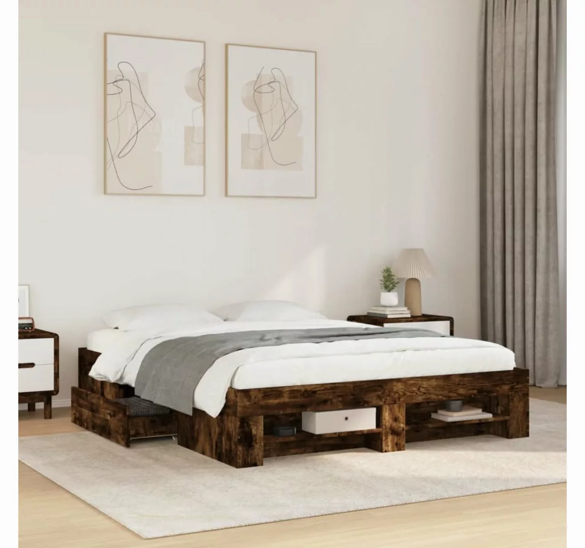 vidaXL Bett, Kinderbett Hausbett Weiß 70x140 cm Massivholz Kiefer günstig online kaufen