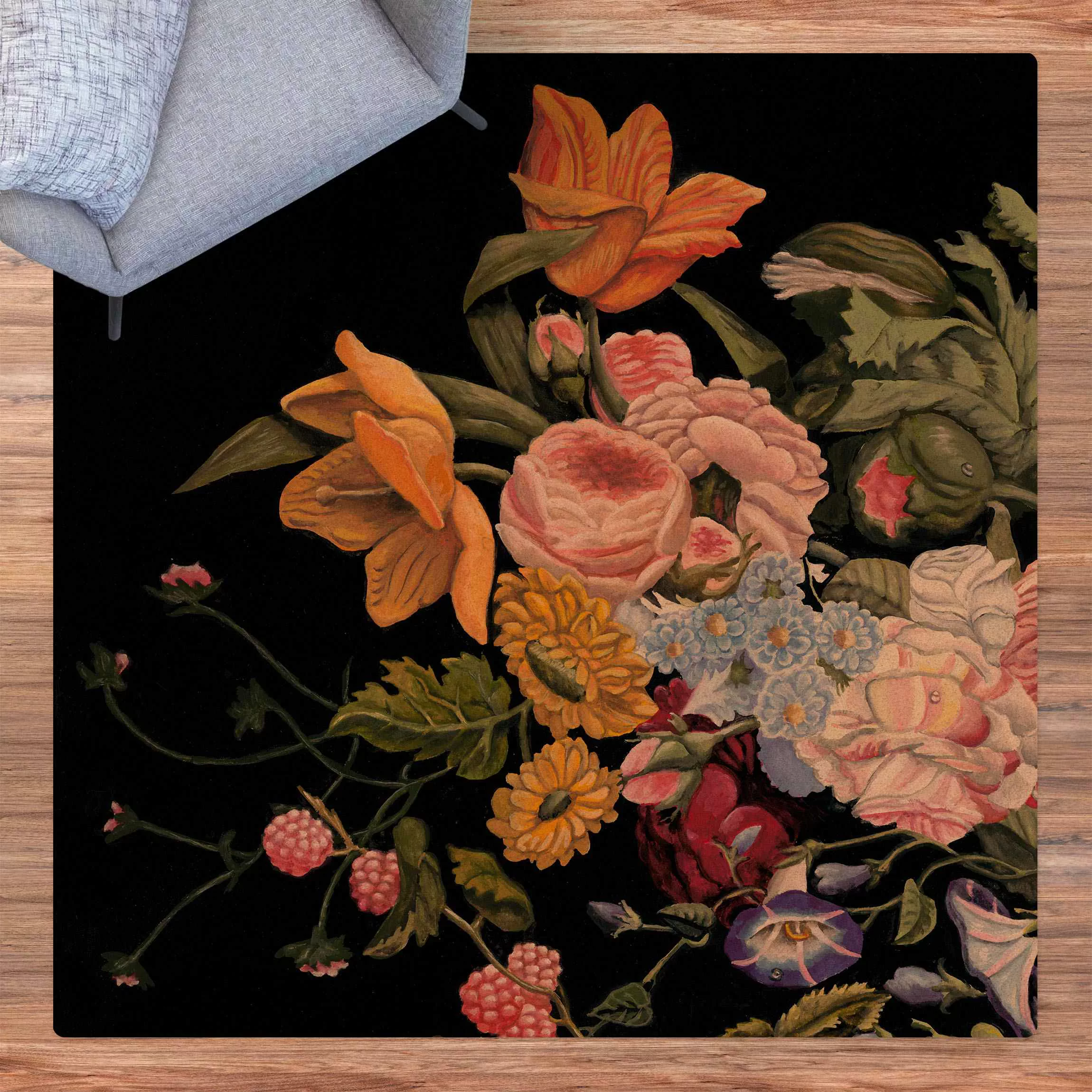 Kork-Teppich Blumentraum Bouquet II günstig online kaufen