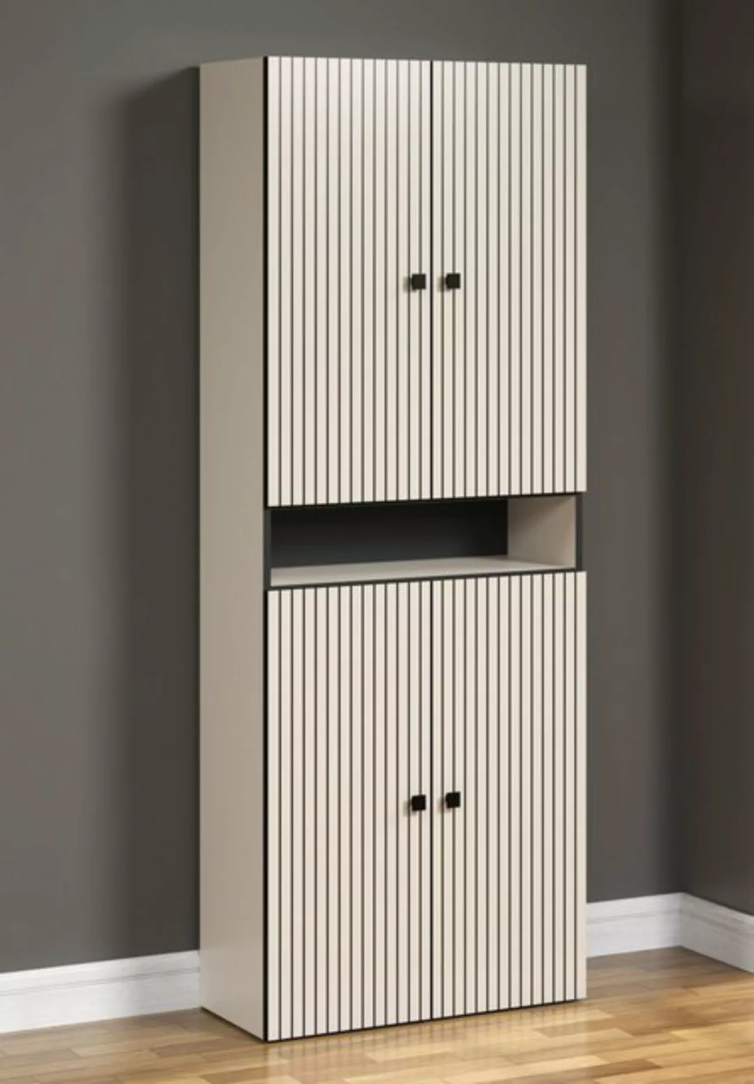 trendteam Hochschrank (Hochschrank) Badschrank Badhochschrank 70 x 188 x 31 günstig online kaufen