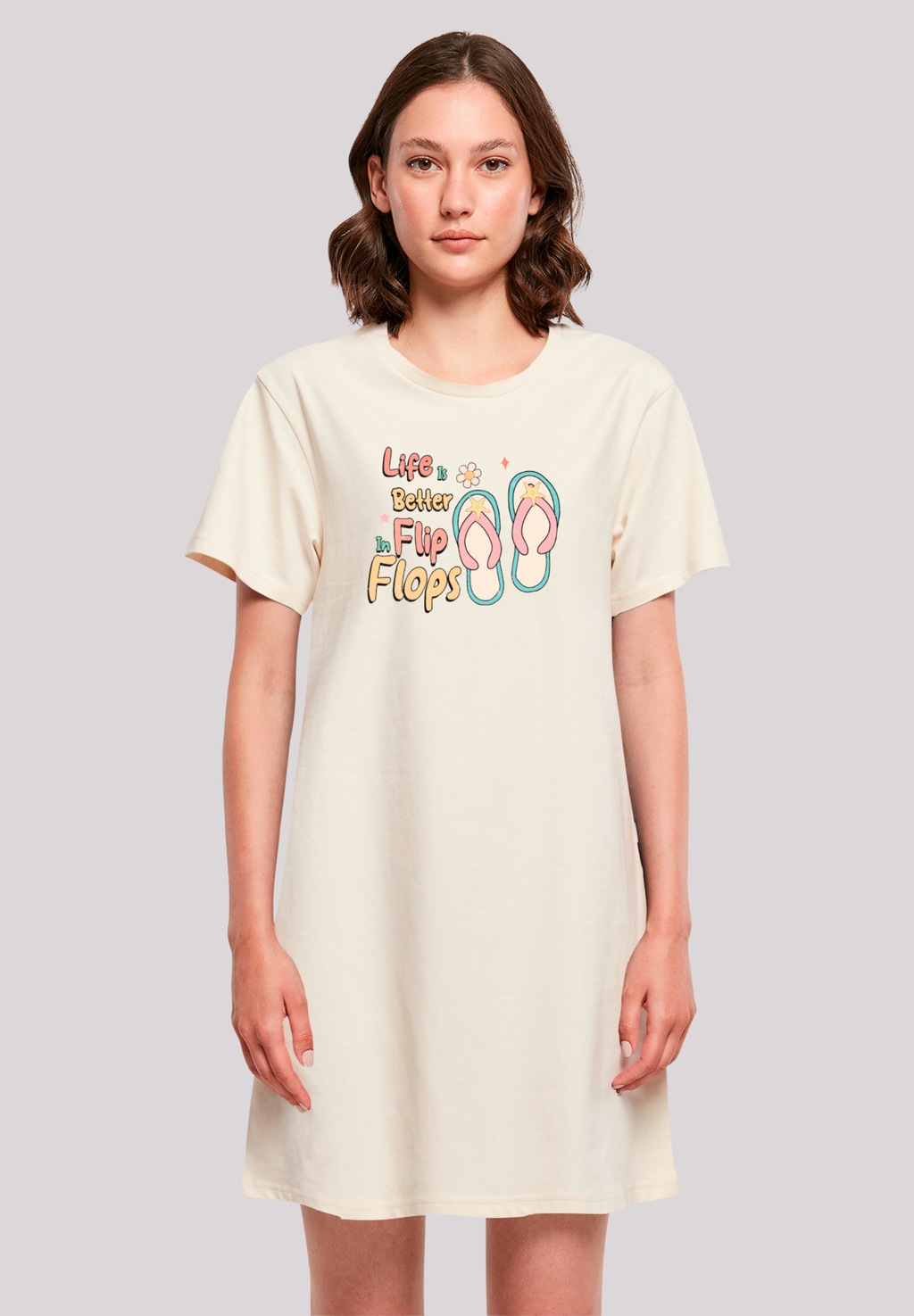 F4NT4STIC T-Shirt "Life Is Better In Flip Flops", Premium Qualität günstig online kaufen