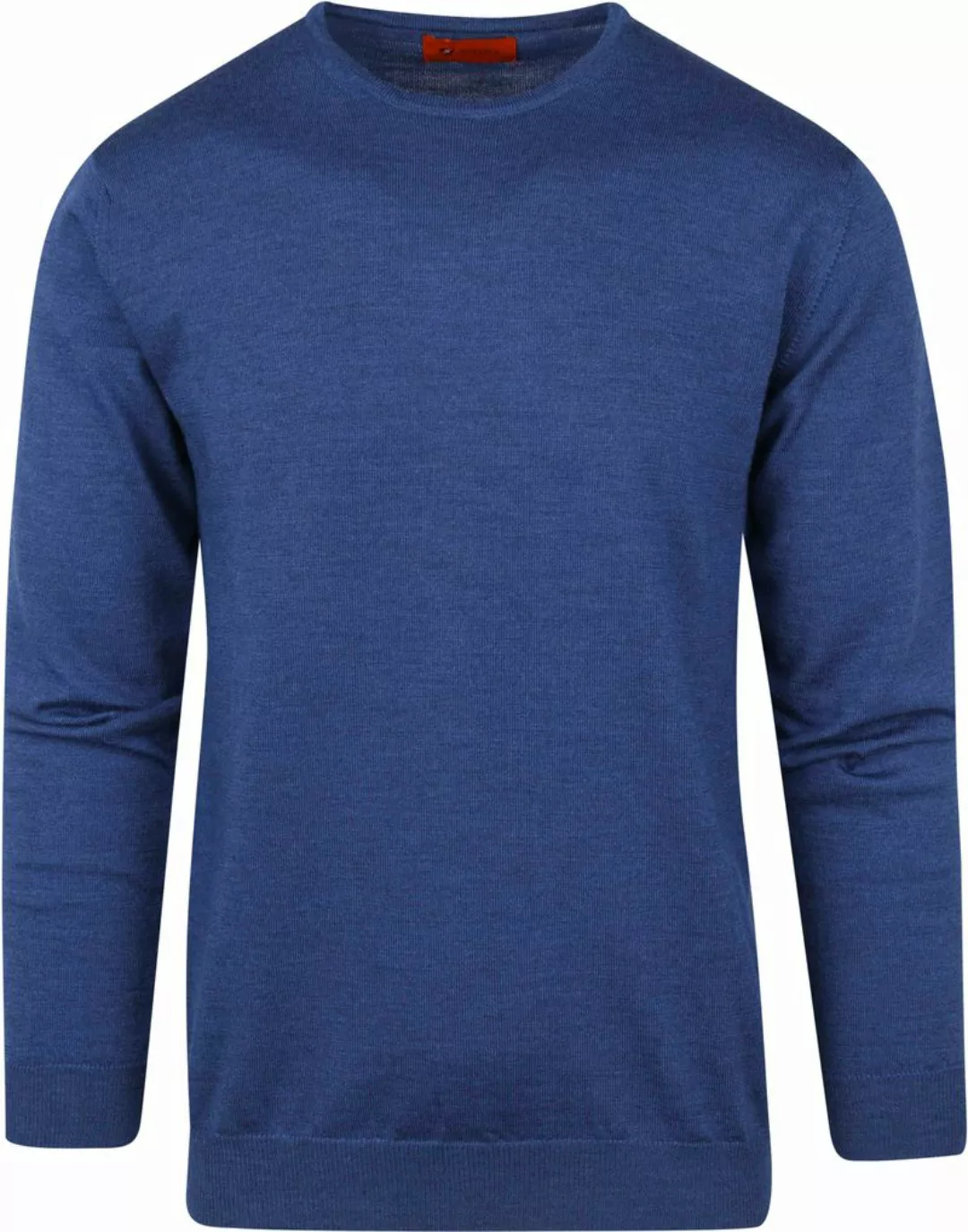 Suitable Merino Pullover O Blau - Größe XL günstig online kaufen