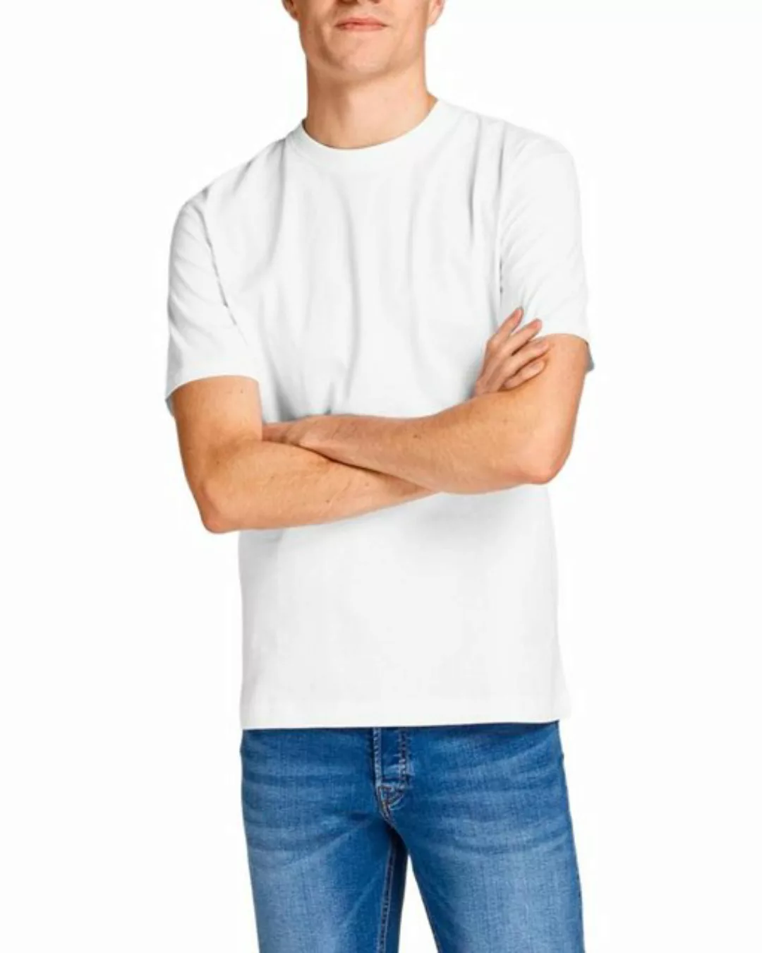 Jack & Jones Herren Rundhals T-Shirt JJERELAXED - Relaxed Fit günstig online kaufen