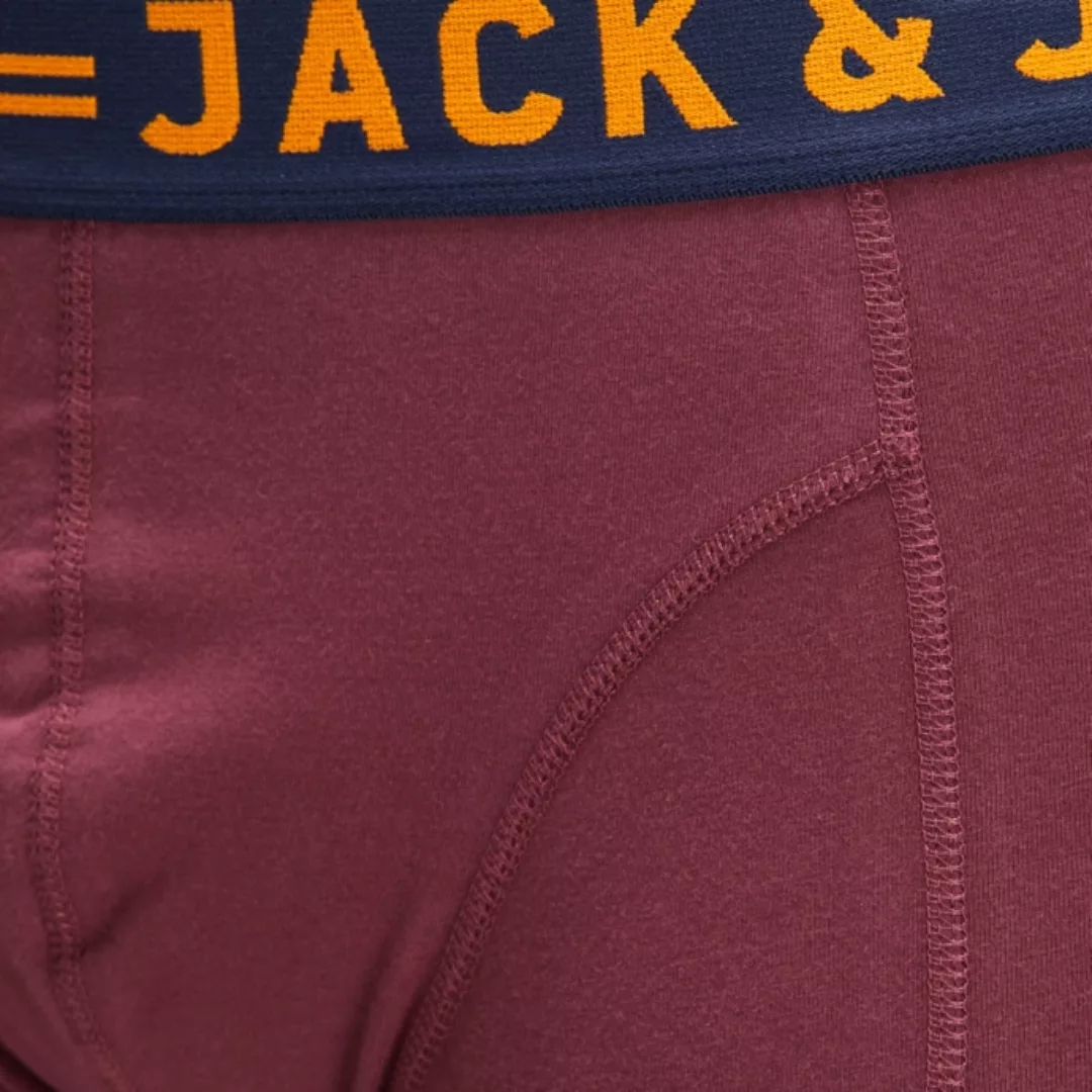 Jack & Jones Lichfield 3 Pack 7XL Burgundy günstig online kaufen